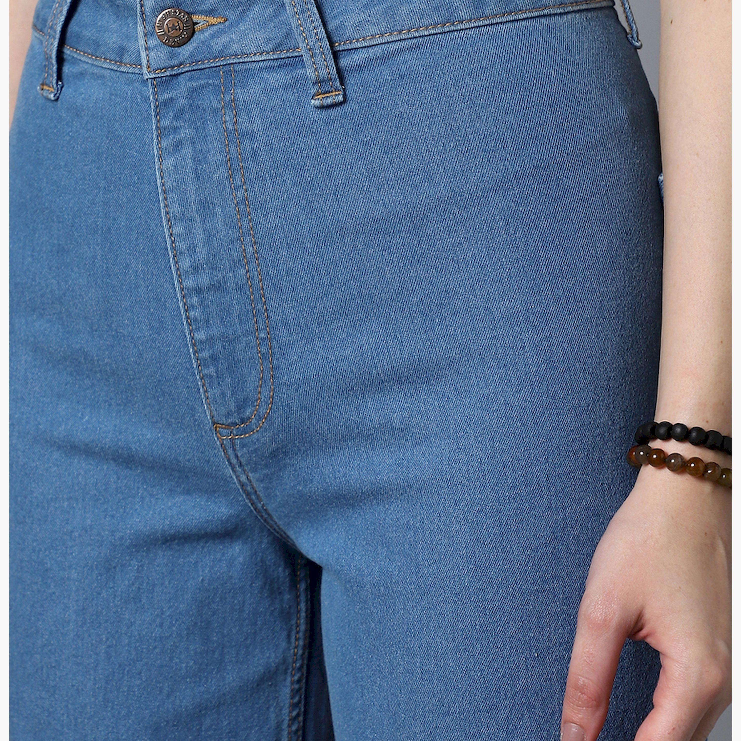 هاي ستار × ستايلي-  بنطال جينز نسائي نيلي-women-clothing-bottoms-jeans-image-4