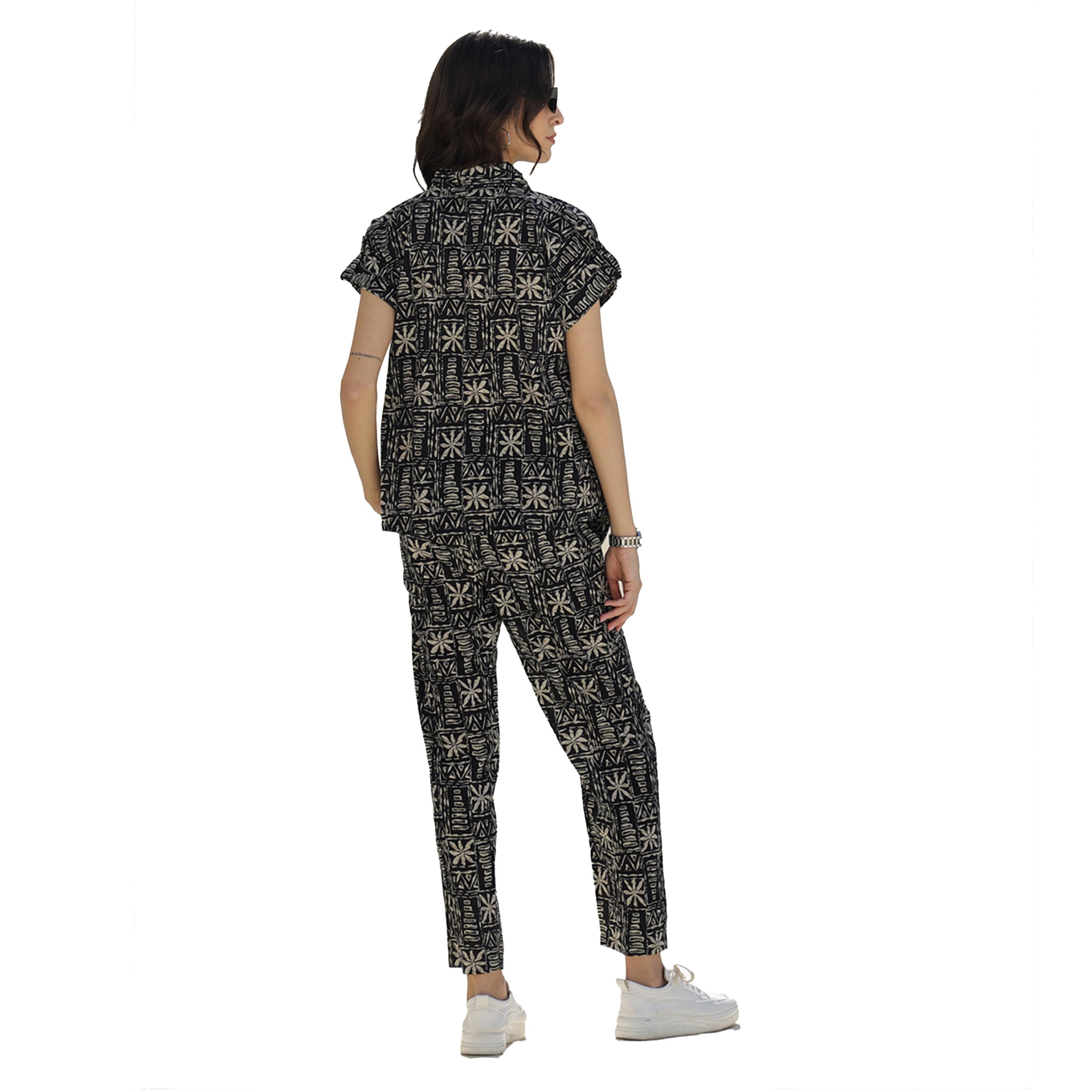 Sanskrutihomes X Styli All-Over Printed Pure Cotton Shirt and Pyjama Set-women-clothing-nightwear-pyjamas-longsets-image-2