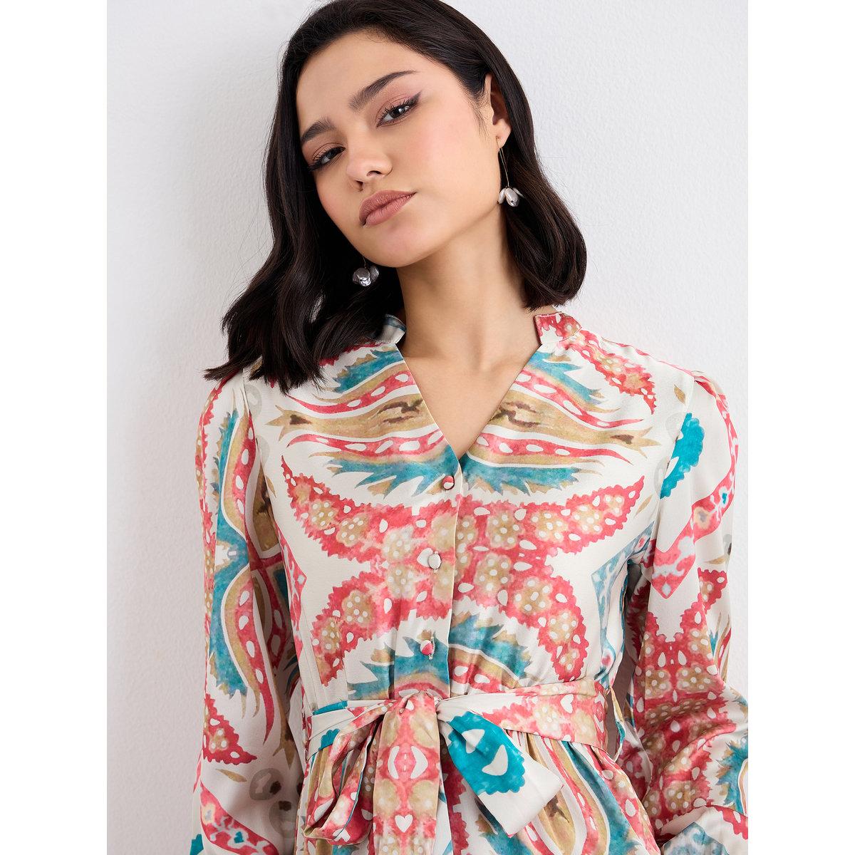 فستان ميدي بتفاصيل كسرات-women-clothing-dresses-image-3