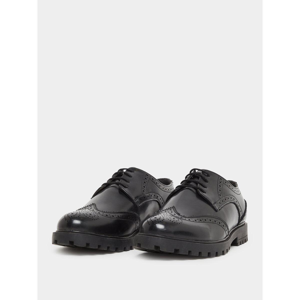 حذاء بروغ سادة برباط غلق-men-shoes-formalshoes-image-2