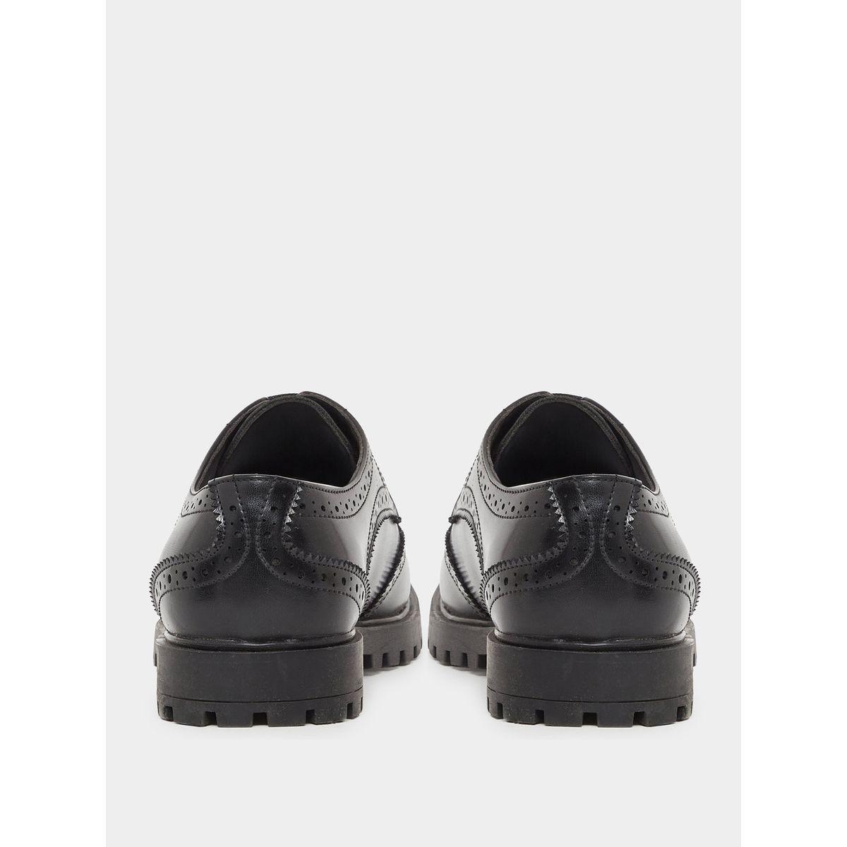 Styli Plain Wingtip Lace-Up Brogue Shoes-men-shoes-formalshoes-image-4