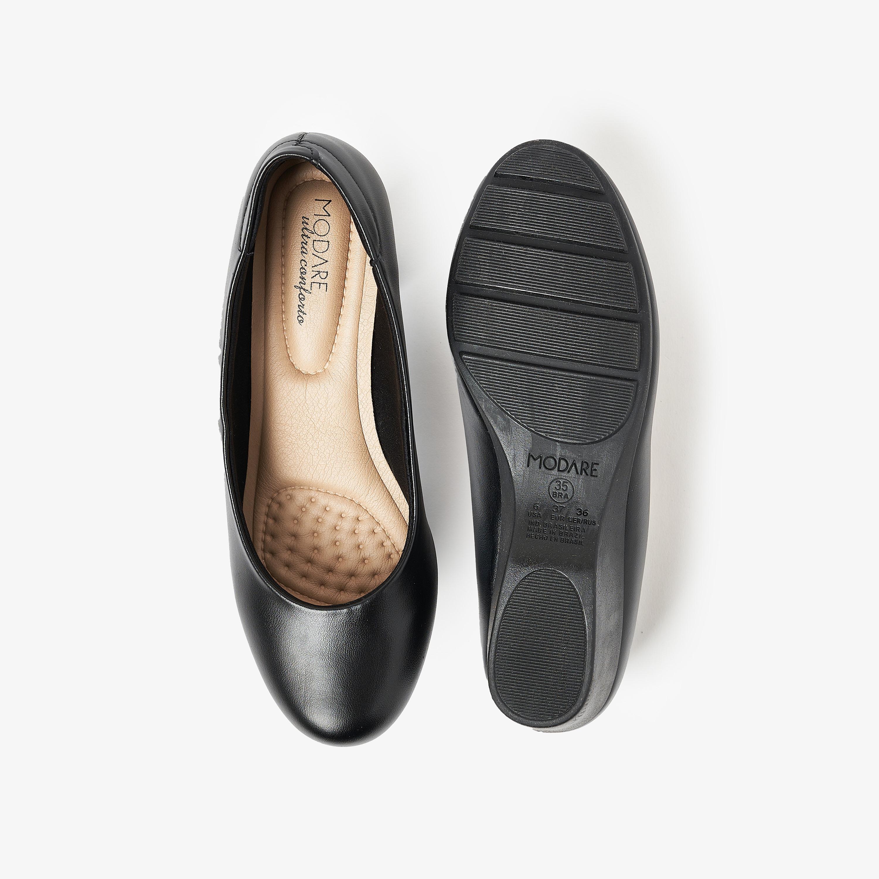 حذاء بامبز بدون كعب نسائي من موداري مع سليب آن | 7014-200-12075-women-shoes-heels-image-4