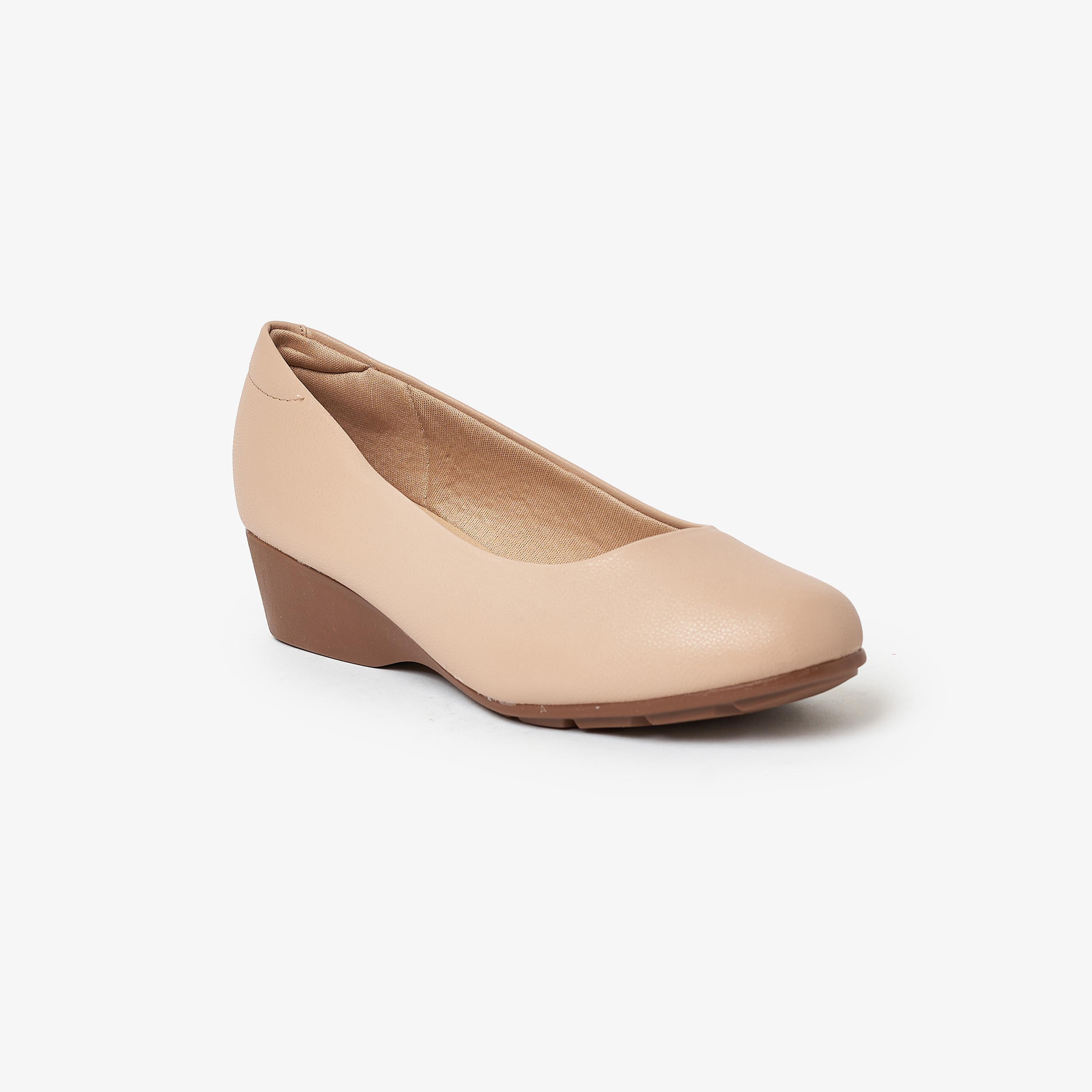 حذاء بامبز بدون كعب نسائي من موداري مع سليب آن | 7014-200-21736-women-shoes-heels-image-1