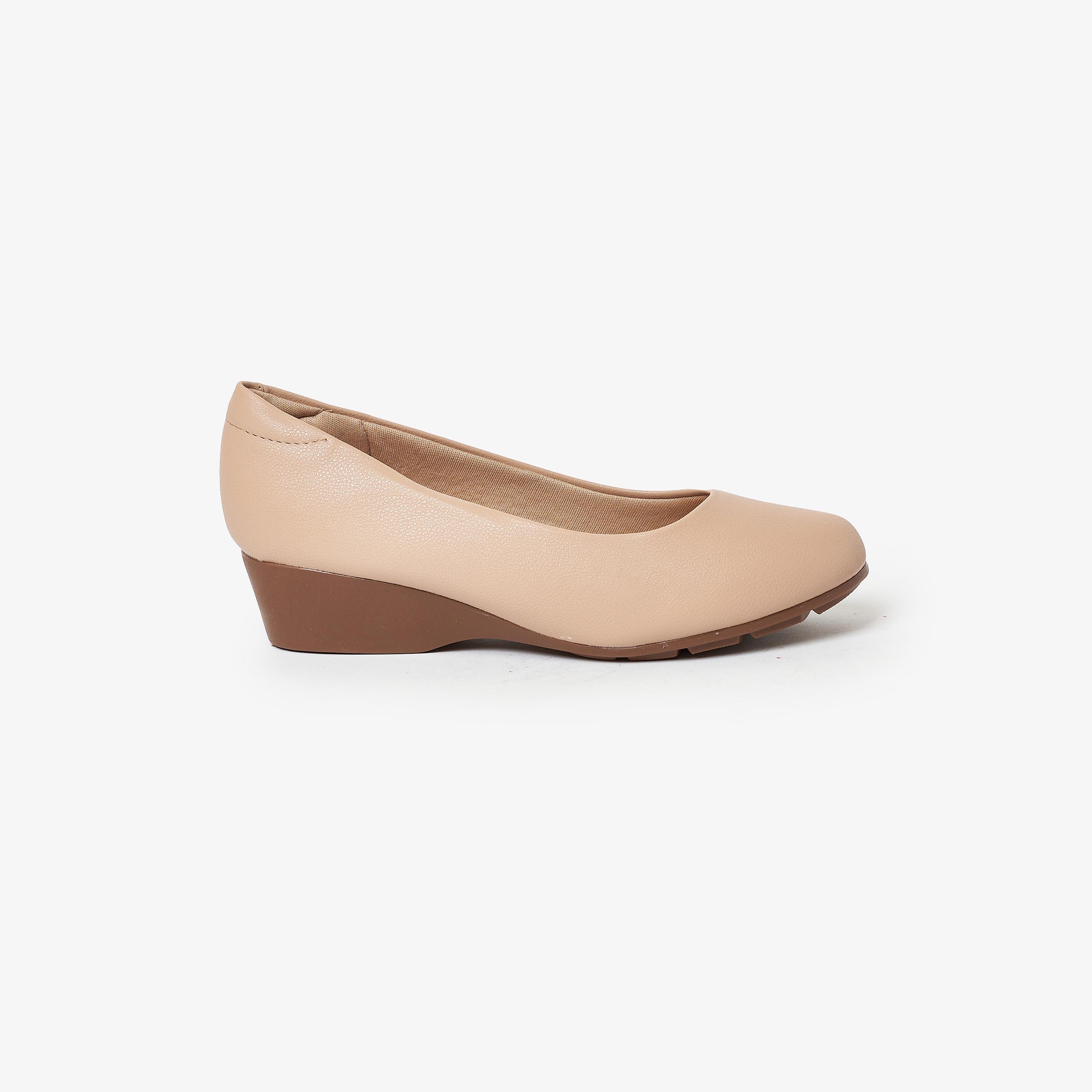 حذاء بامبز بدون كعب نسائي من موداري مع سليب آن | 7014-200-21736-women-shoes-heels-image-2