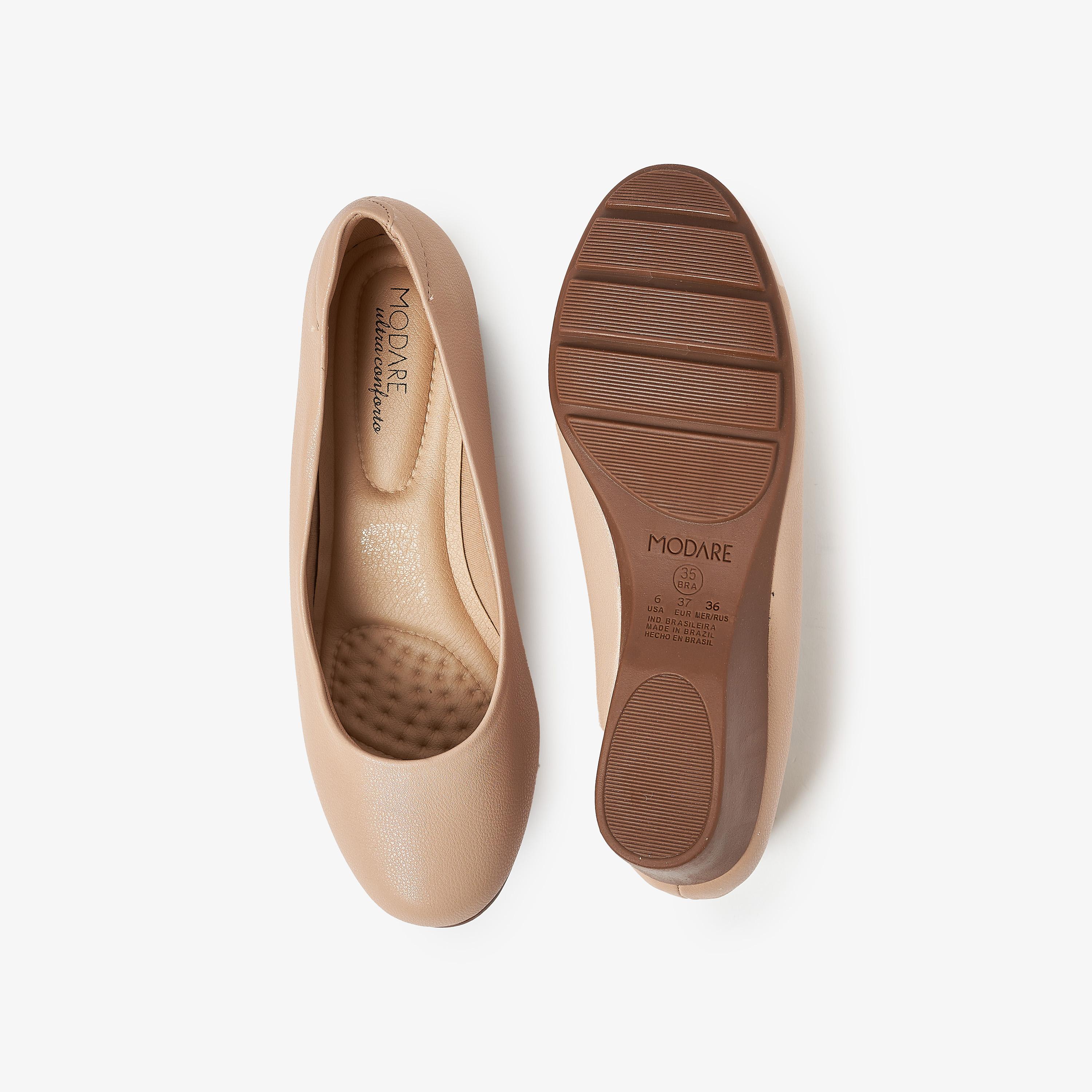حذاء بامبز بدون كعب نسائي من موداري مع سليب آن | 7014-200-21736-women-shoes-heels-image-4