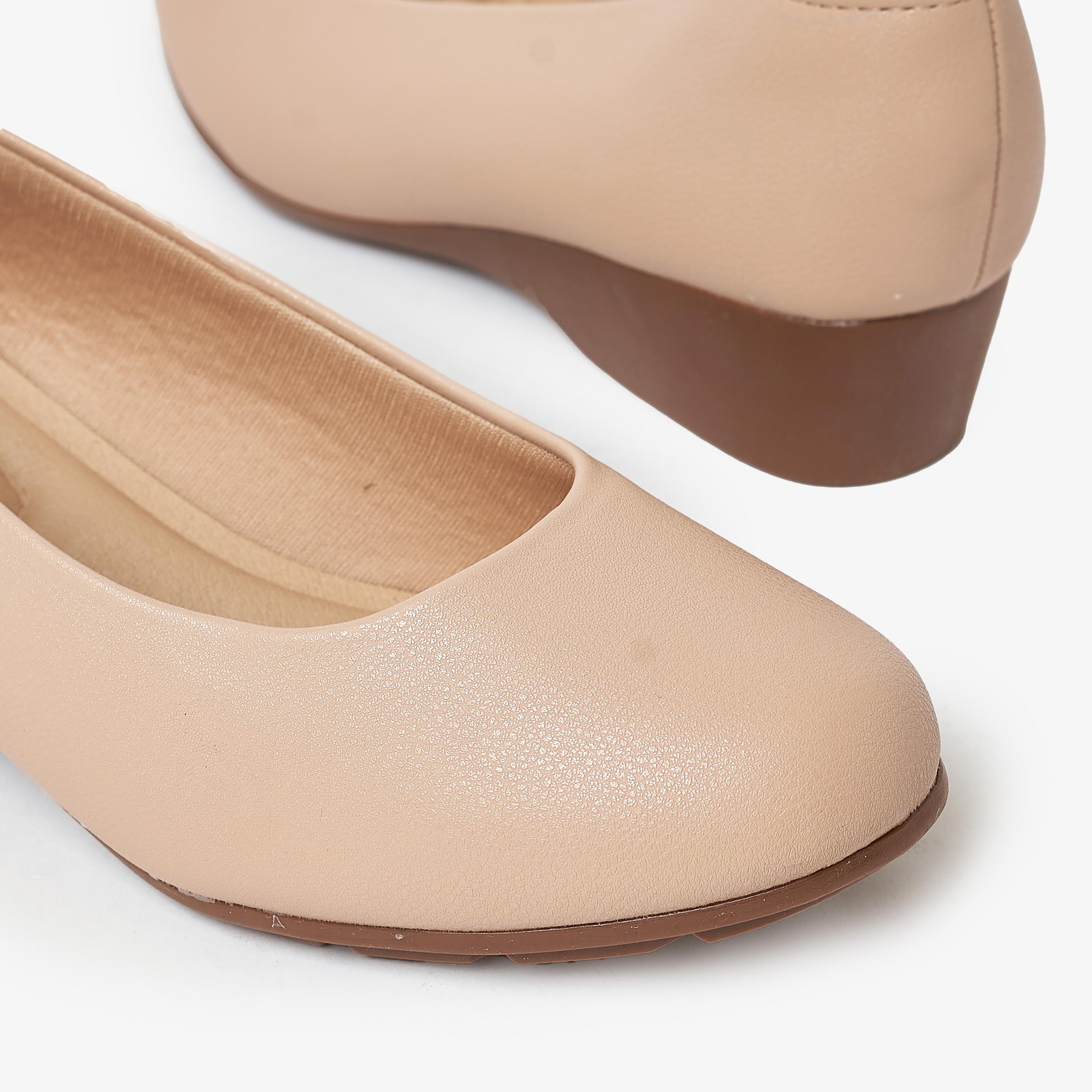 حذاء بامبز بدون كعب نسائي من موداري مع سليب آن | 7014-200-21736-women-shoes-heels-image-5
