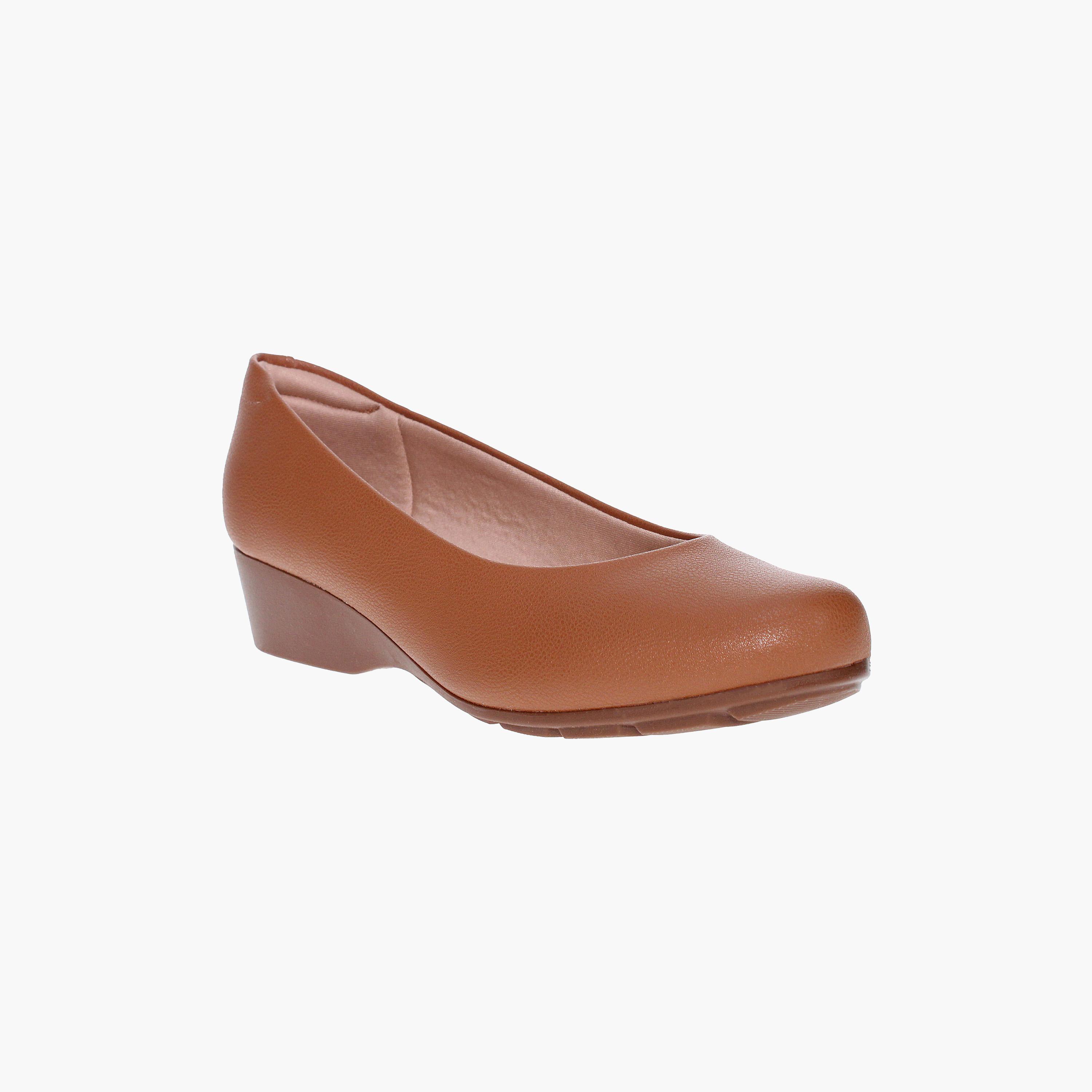 حذاء باليرينا نسائي ذو مقدمة دائرية من موداري | 7014-200-21736-women-shoes-ballerinas-image-1