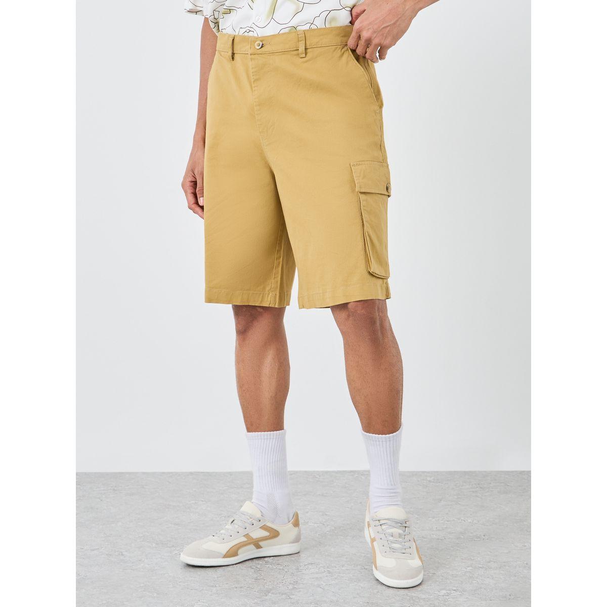 Styli Regular Fit Cargo Pockets Shorts-men-clothing-bottoms-shorts-image-1