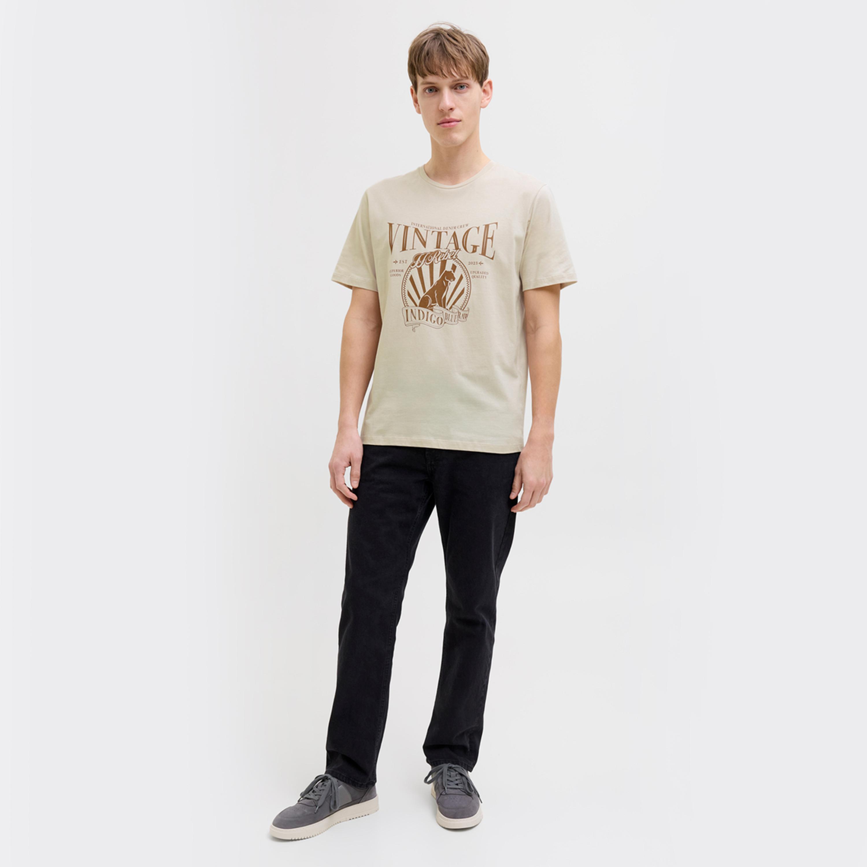 ريبيل × ستايلي - تي شيرت بفتحة رقبة دائرية بأكمام قصيرة-men-clothing-tshirtsandpolos-tshirts-image-5