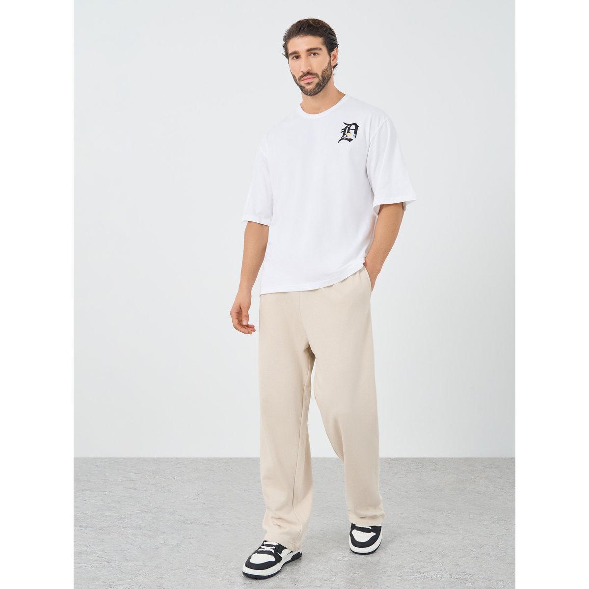Jack & Jones Solid Casual Trouser with Drawstring-men-clothing-bottoms-trousersandchinos-trousers-image-2