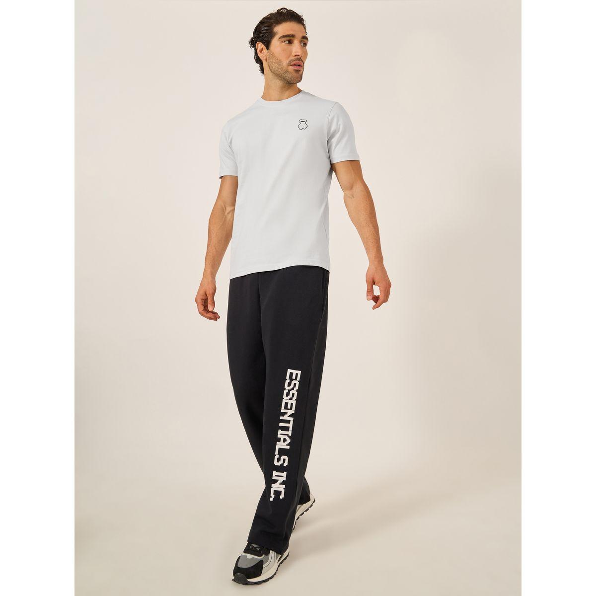 Fort Collins Men Grey Graphic Print Crew Neck T-Shirt-men-clothing-tshirtsandpolos-tshirts-image-2