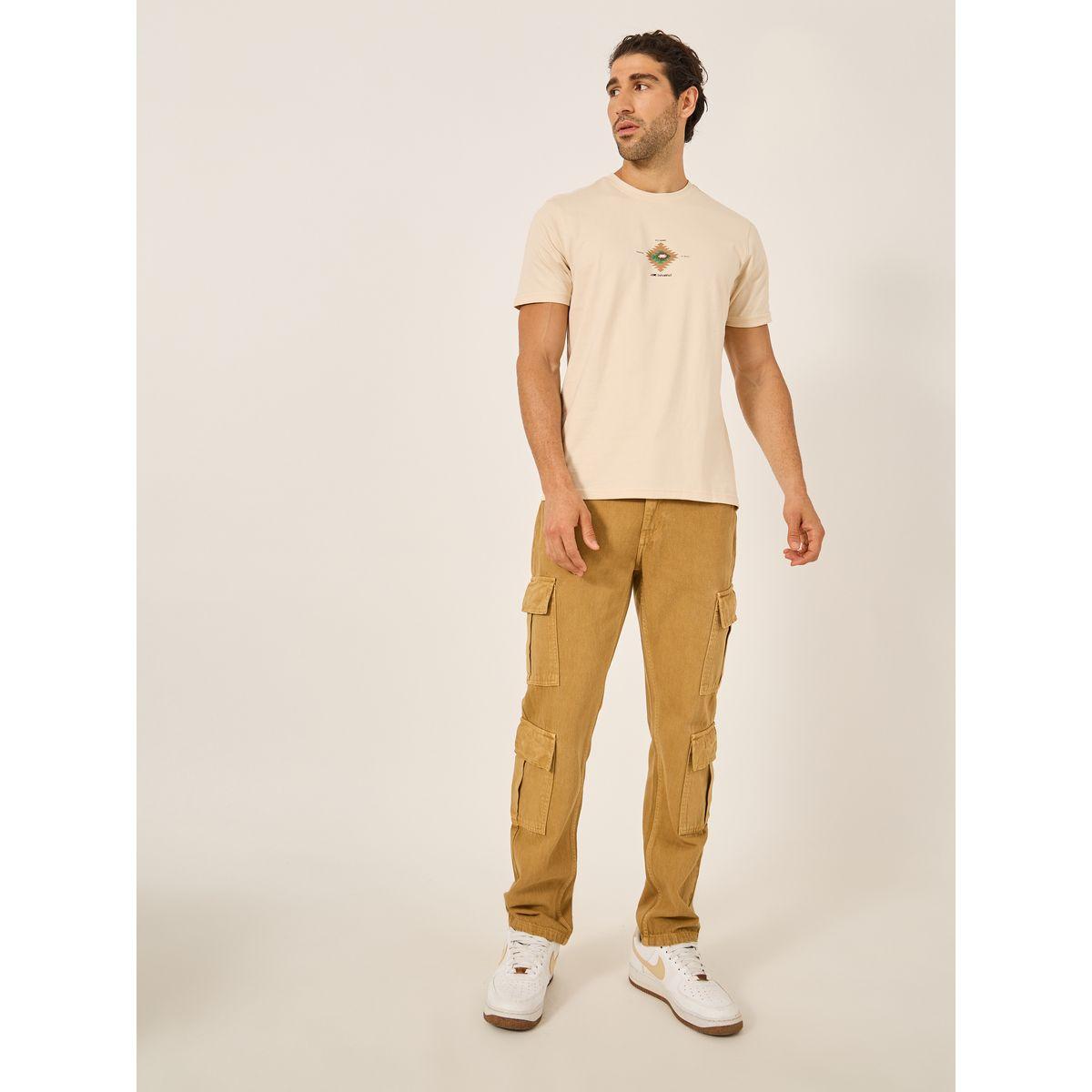 Fort Collins Men Graphic Print Crew Neck T-Shirt-men-clothing-tshirtsandpolos-tshirts-image-2