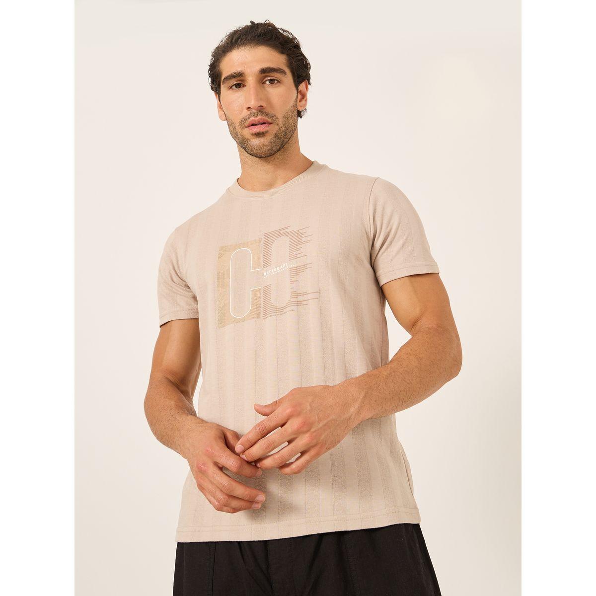 Fort Collins Men Graphic Printed Short Sleeve Regular Fit T-Shirt-men-clothing-tshirtsandpolos-tshirts-image-1