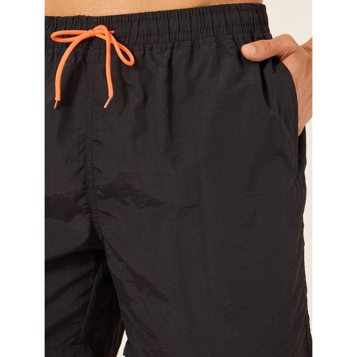 Styli Solid Contrast Drawstring Swim Shorts-men-clothing-bottoms-shorts-image-3