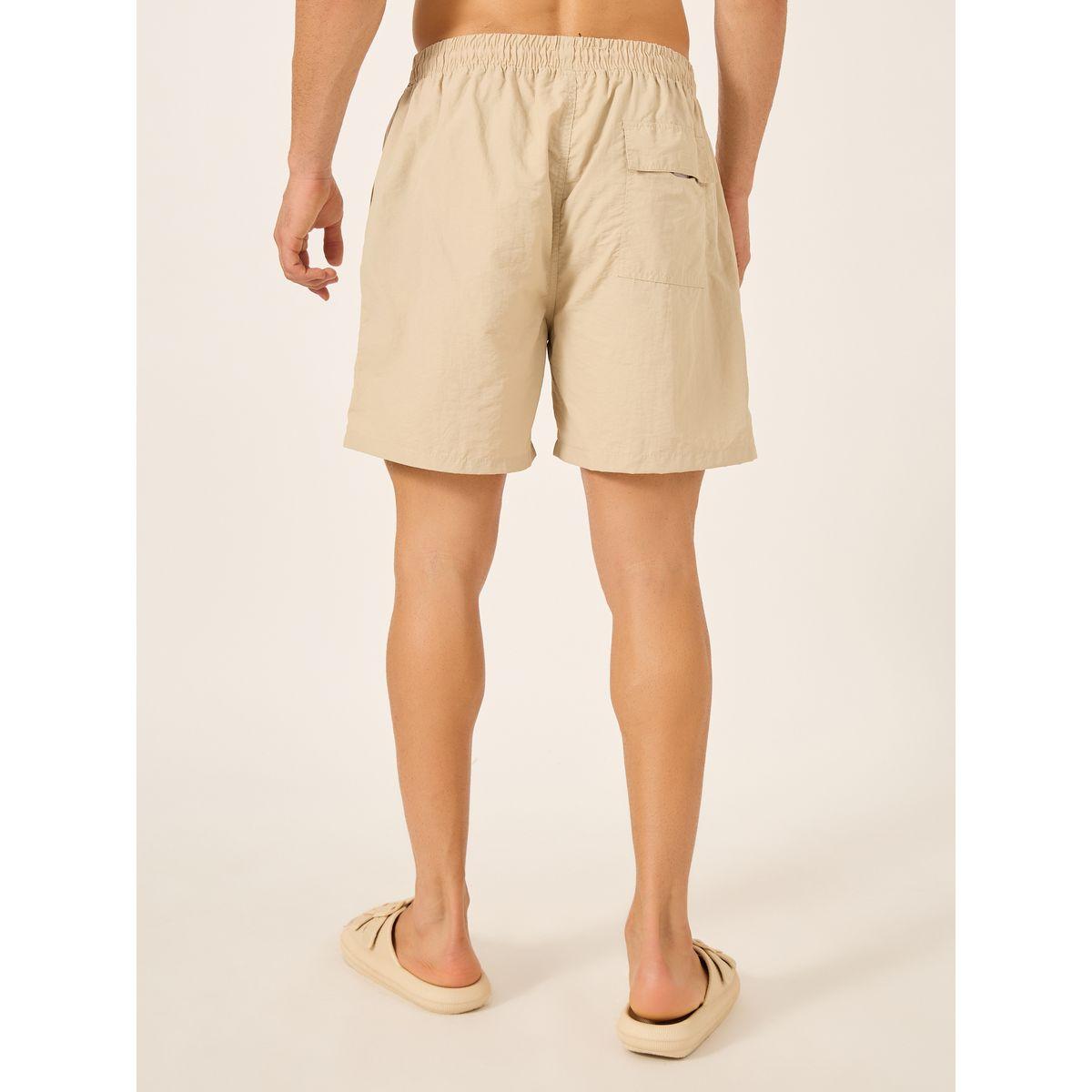 Styli Solid Contrast Drawstring Swim Shorts-men-clothing-bottoms-shorts-image-4