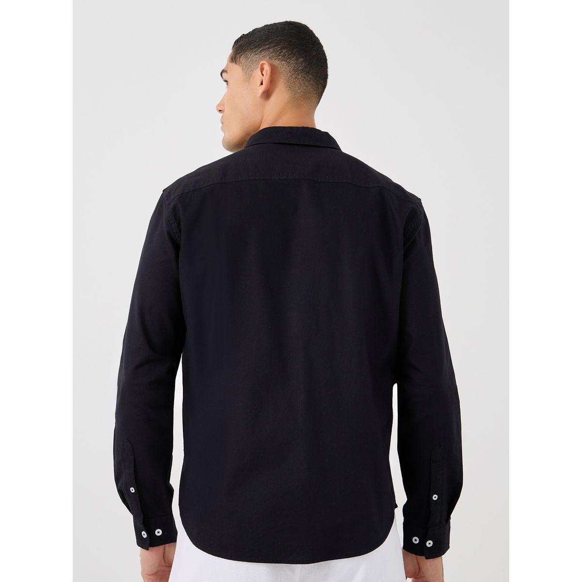 Styli Button Down Collar Regular Fit Oxford Shirt-men-clothing-shirts-image-5