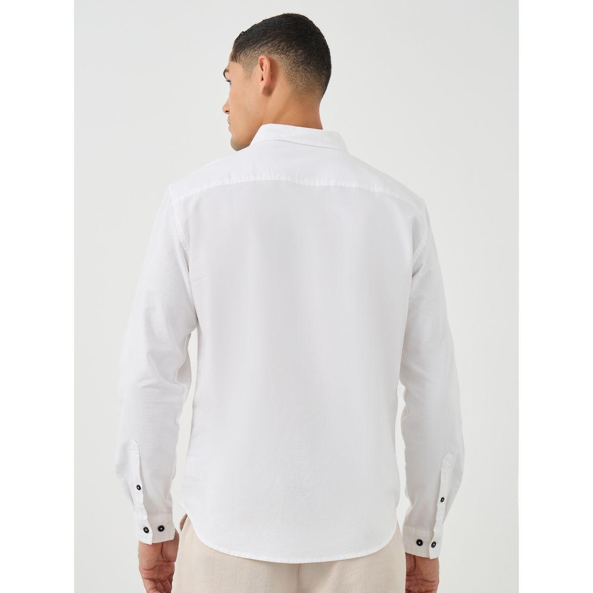 Styli Button Down Collar Regular Fit Oxford Shirt-men-clothing-shirts-image-5