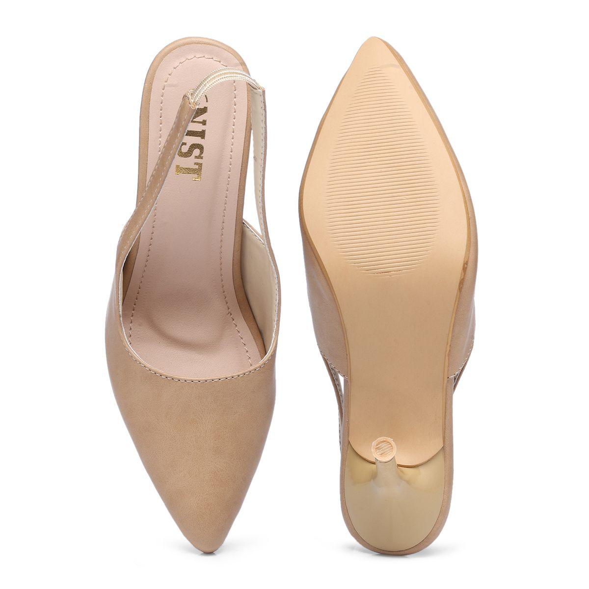 GNIST Plain Pointed Toe Stiletto Heel Slingback Shoes-women-shoes-heels-image-7
