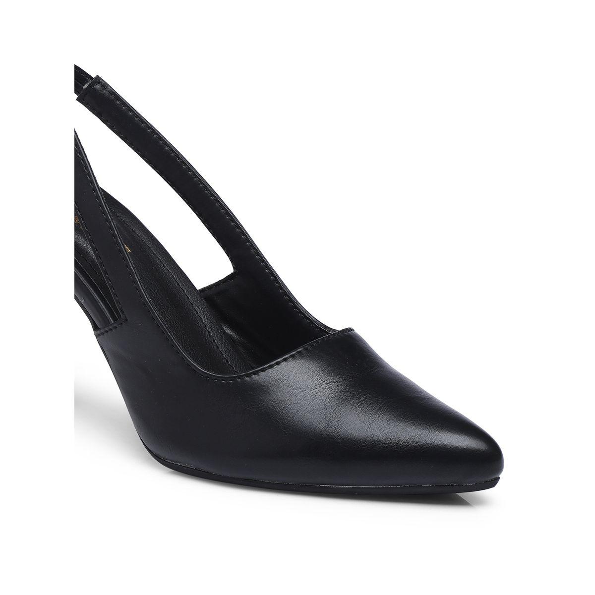 GNIST Plain Pointed Toe Stiletto Heel Slingback Shoes-women-shoes-heels-image-3