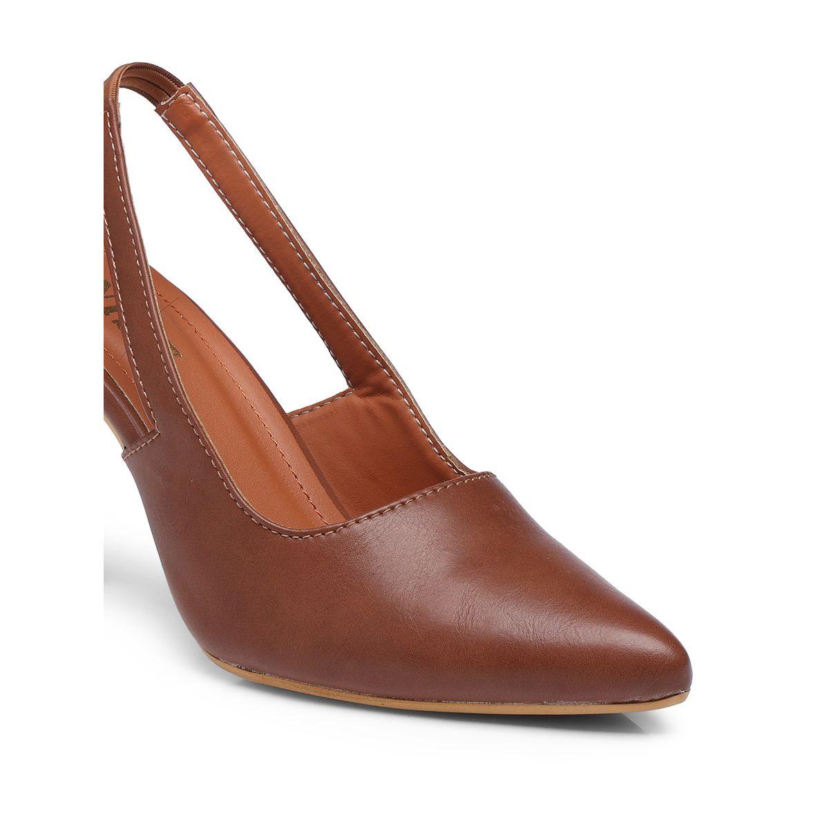 GNIST Plain Pointed Toe Stiletto Heel Slingback Shoes-women-shoes-heels-image-3