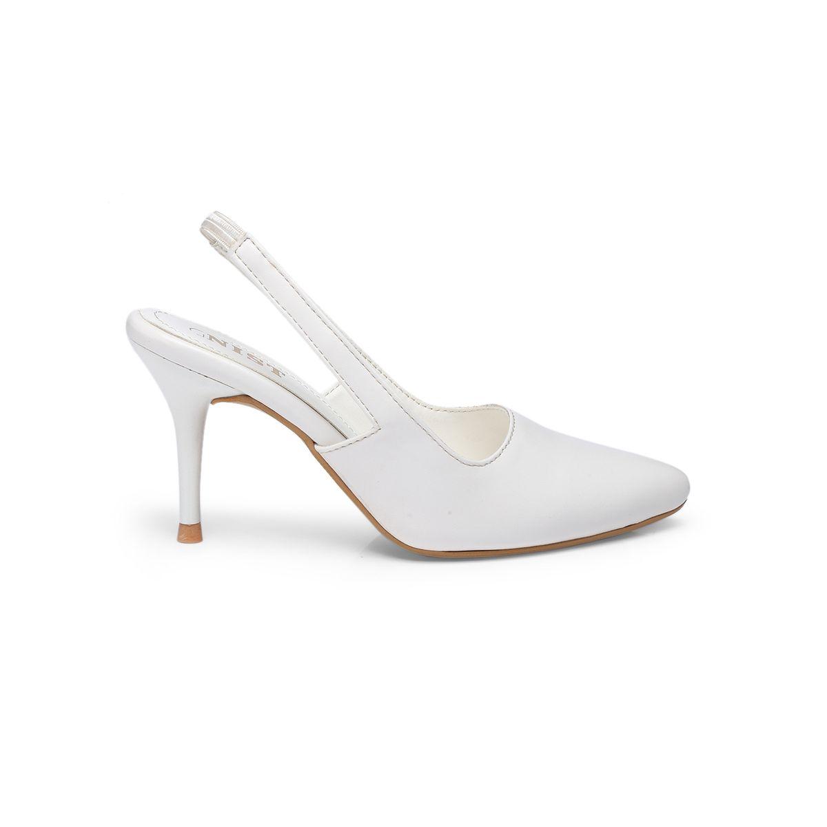 GNIST Plain Pointed Toe Stiletto Heel Slingback Shoes-women-shoes-heels-image-5