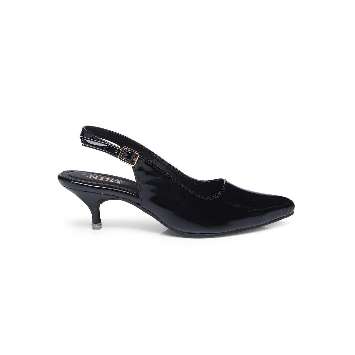 GNIST Plain Pointed Toe Kitten Heel Slingback Shoes-women-shoes-heels-image-3