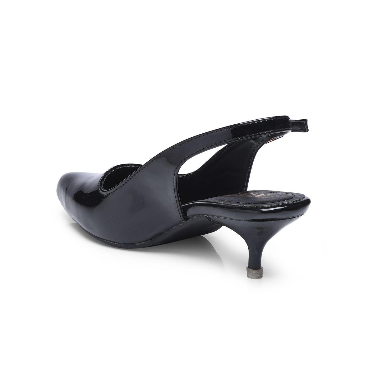 حذاء بكعب قطة ومقدمة مدببة مع سير خلفي-women-shoes-heels-image-4