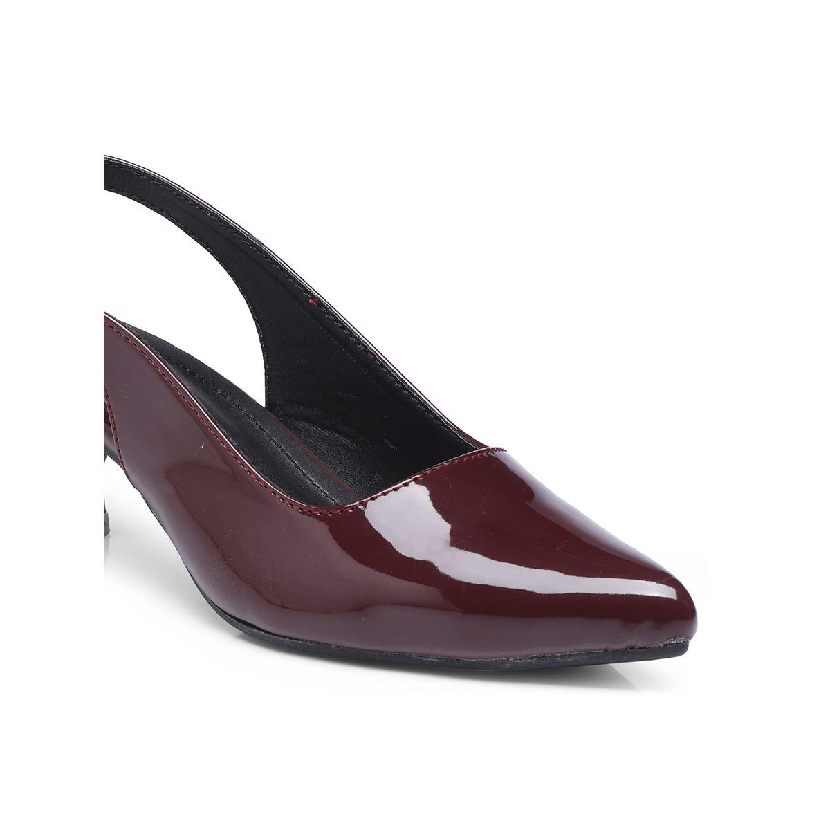 GNIST Plain Pointed Toe Kitten Heel Slingback Shoes-women-shoes-heels-image-3