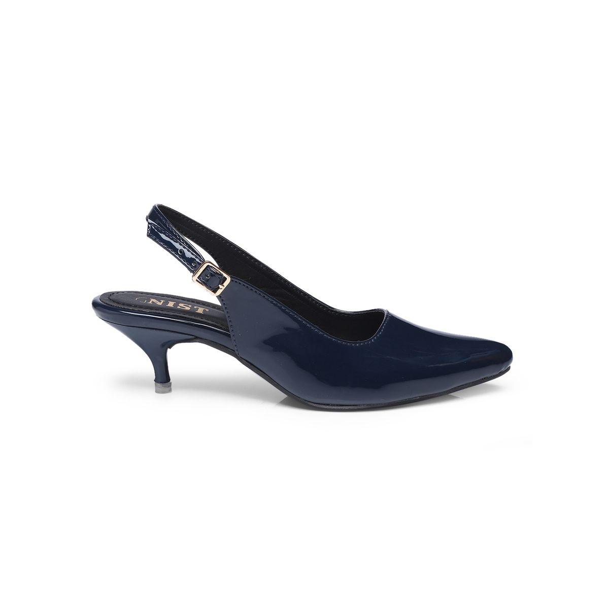 GNIST Plain Pointed Toe Kitten Heel Slingback Shoes-women-shoes-heels-image-5