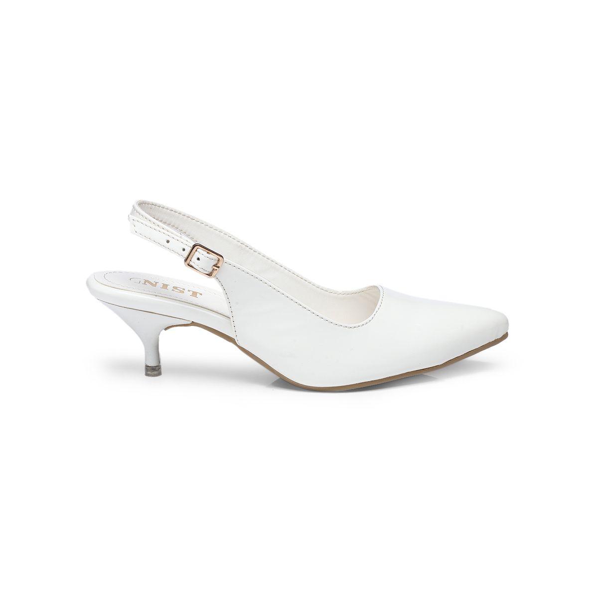 GNIST Plain Pointed Toe Kitten Heel Slingback Shoes-women-shoes-heels-image-5