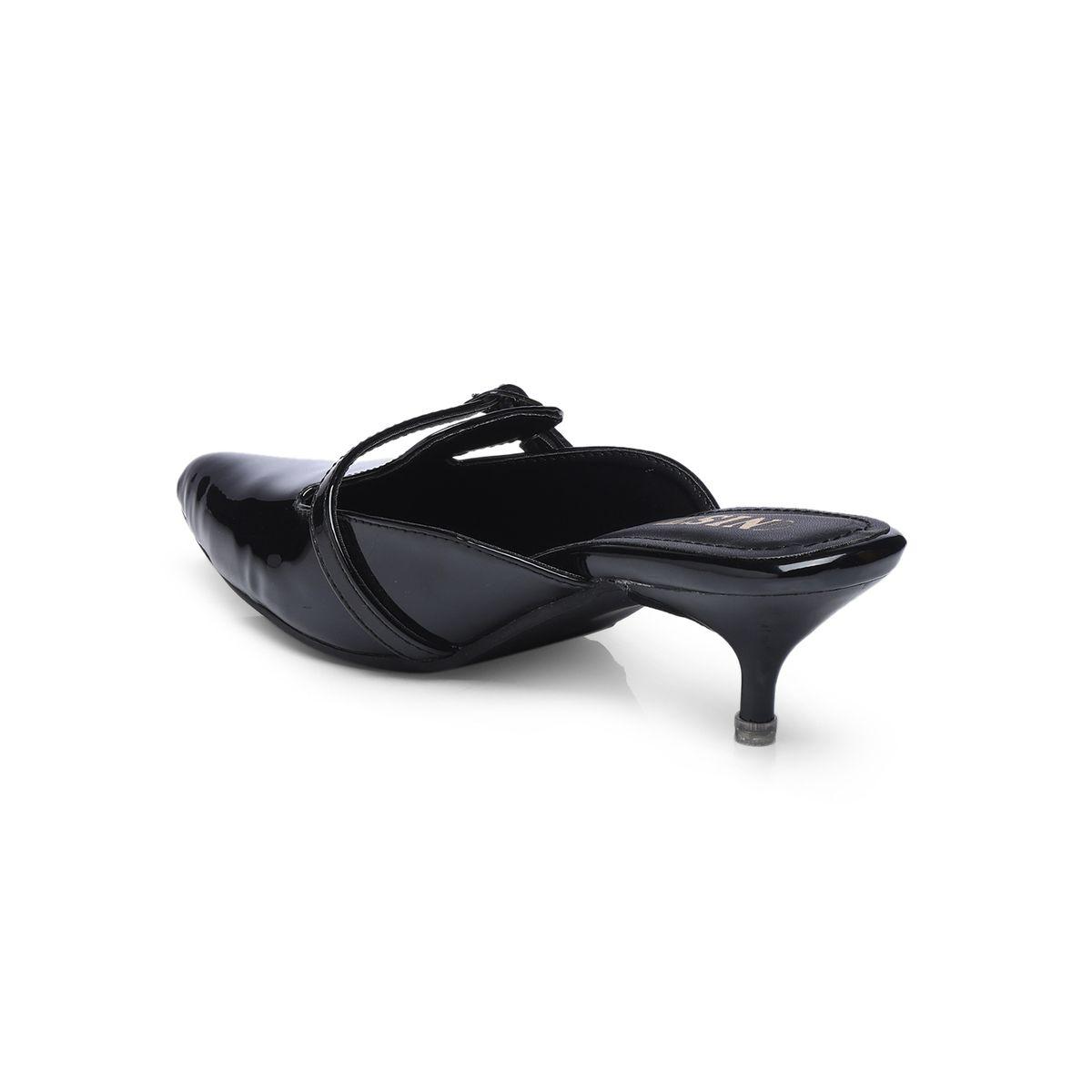 حذاء ميولز بكعب قطة ومقدمة مدببة مع إبزيم-women-shoes-heels-image-6