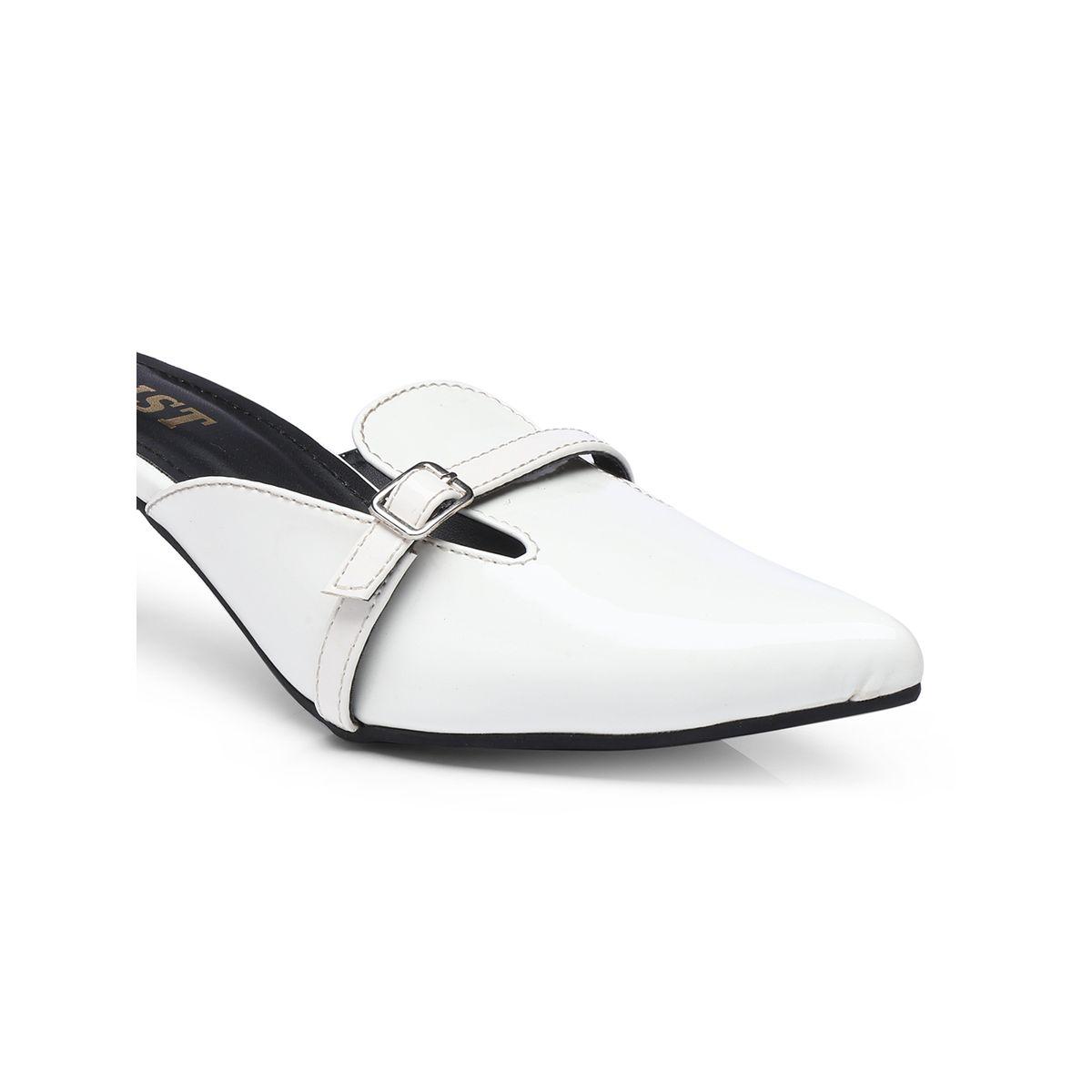 حذاء ميولز بكعب قطة ومقدمة مدببة مع إبزيم-women-shoes-heels-image-3