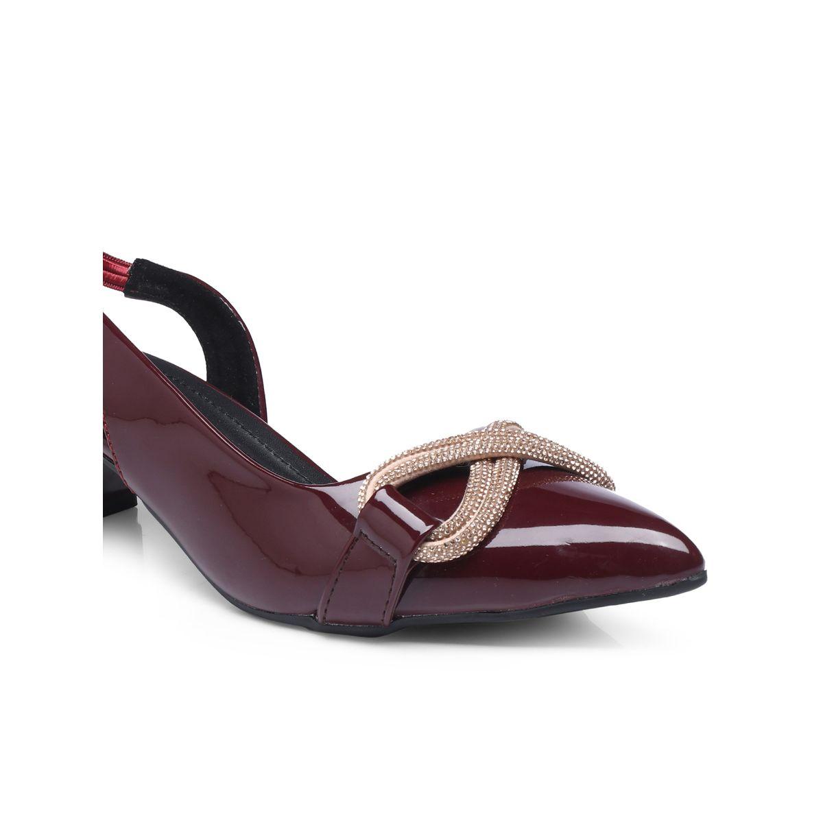 حذاء بكعب سميك ومقدمة مدببة مع سير خلفي-women-shoes-heels-image-3