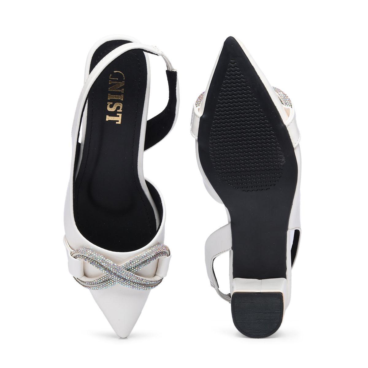 GNIST Embellished Pointed Toe Block Heel Slingback Shoes-women-shoes-heels-image-7