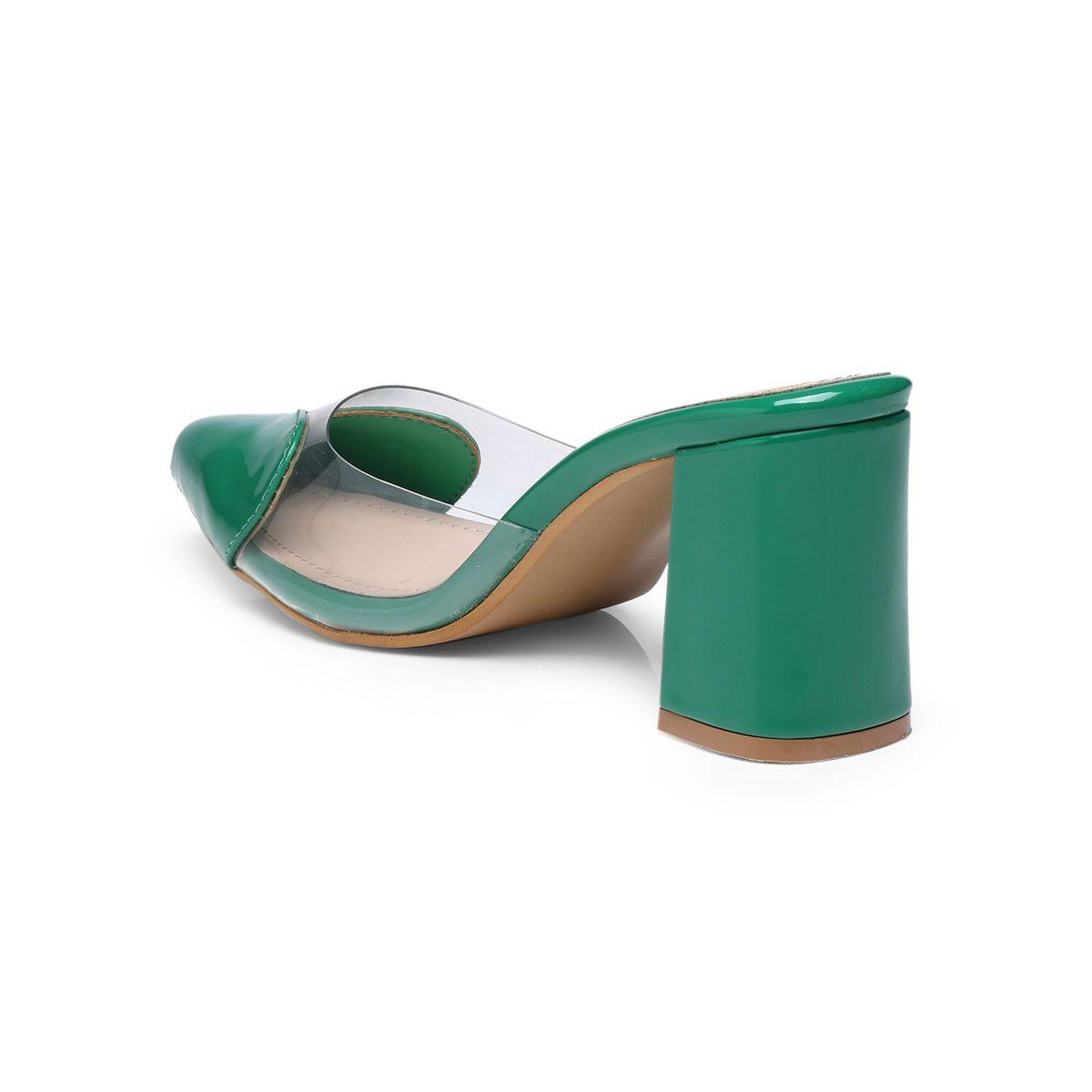 GNIST Plain Pointed Toe Block Heel Mules-women-shoes-heels-image-6