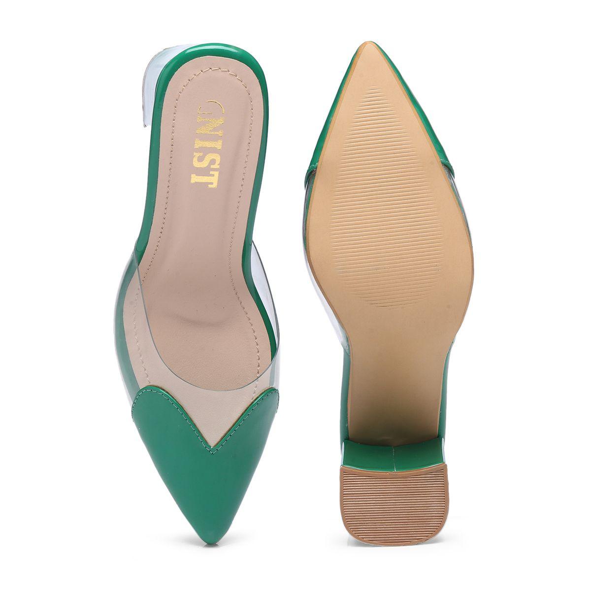 GNIST Plain Pointed Toe Block Heel Mules-women-shoes-heels-image-7
