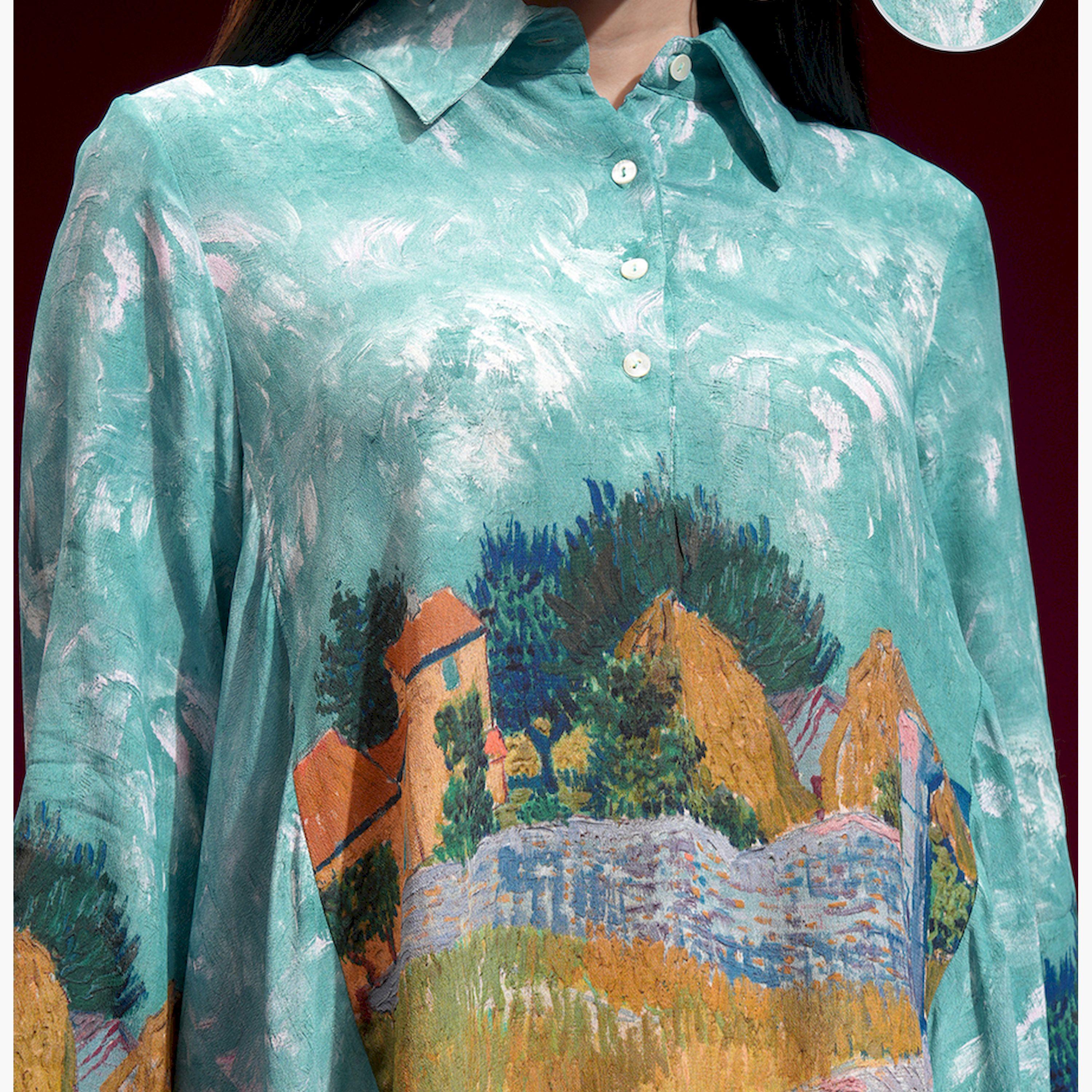 Vishudh X Styli Graphic Printed Shirt Style Top-women-clothing-shirtsandblouses-shirts-image-5