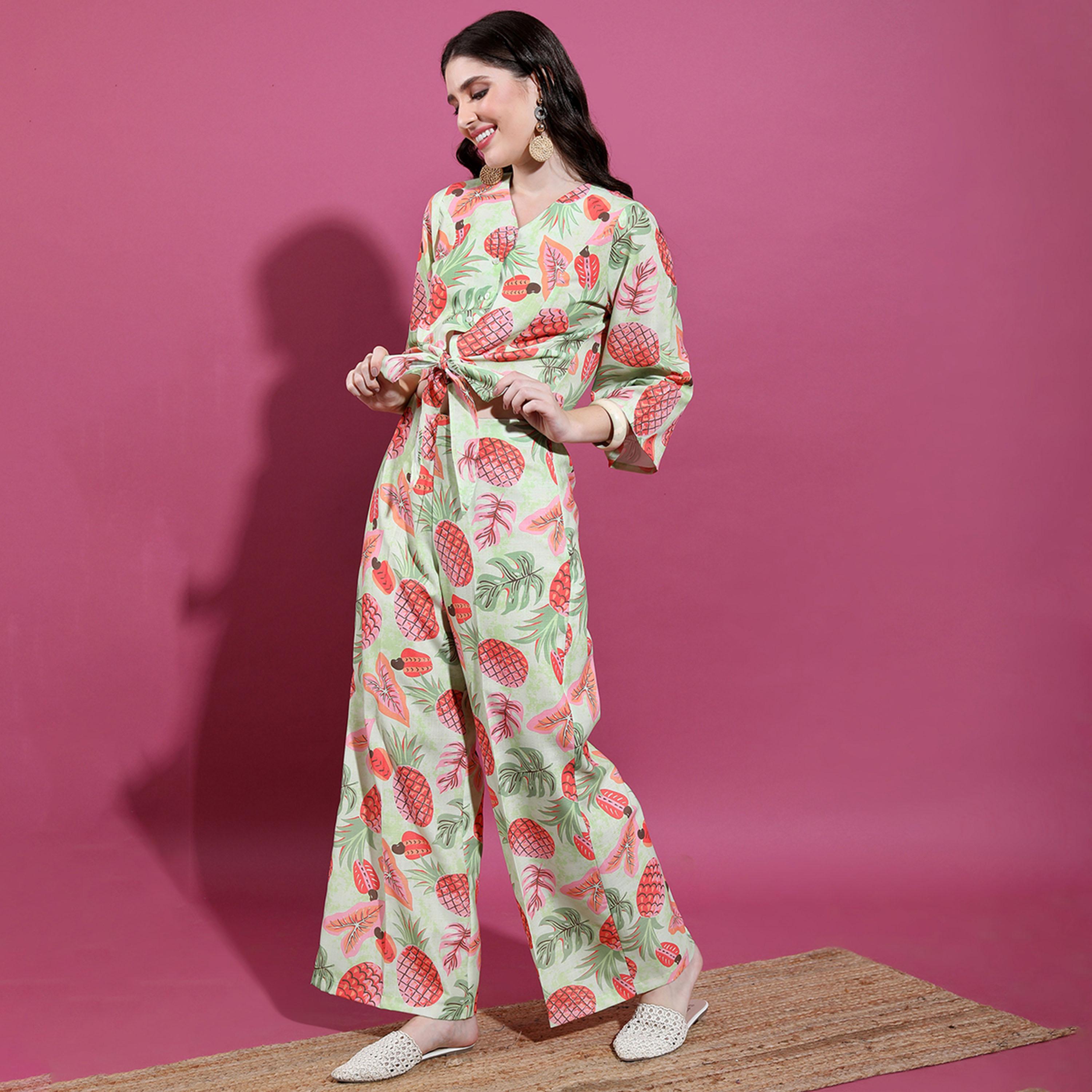 Vishudh X Styli Printed Top & Trousers-women-clothing-coordsets-image-2