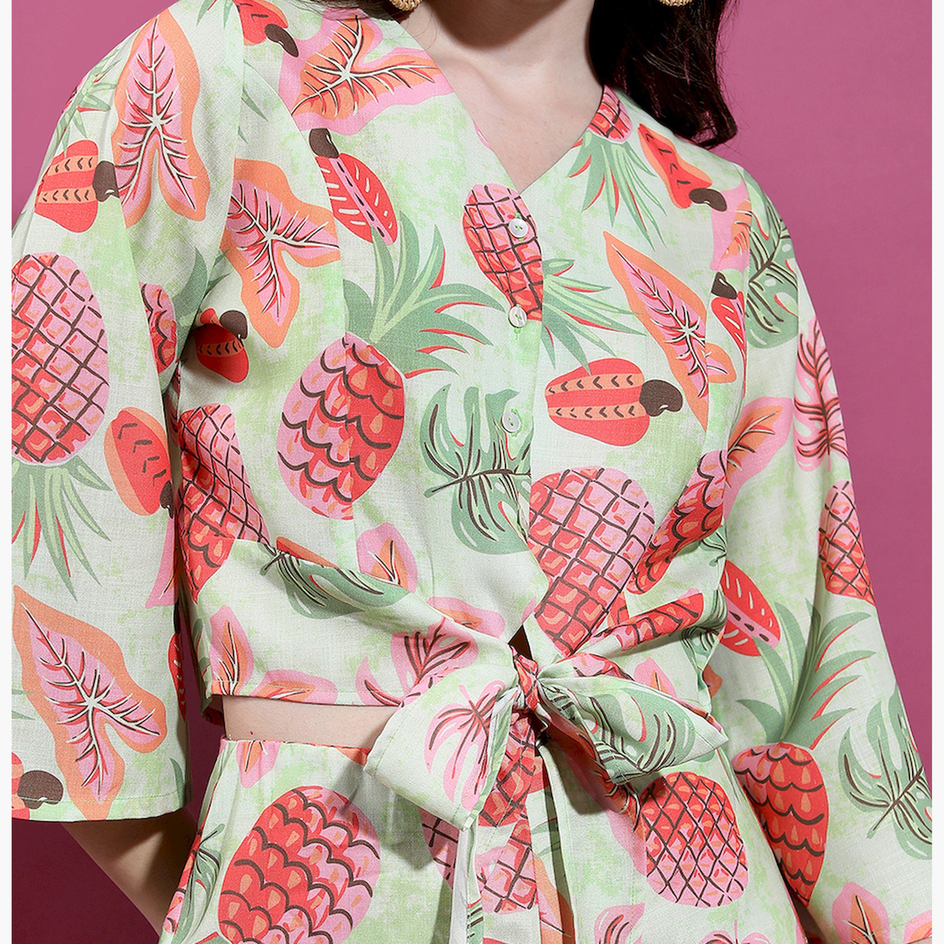 Vishudh X Styli Printed Top & Trousers-women-clothing-coordsets-image-5