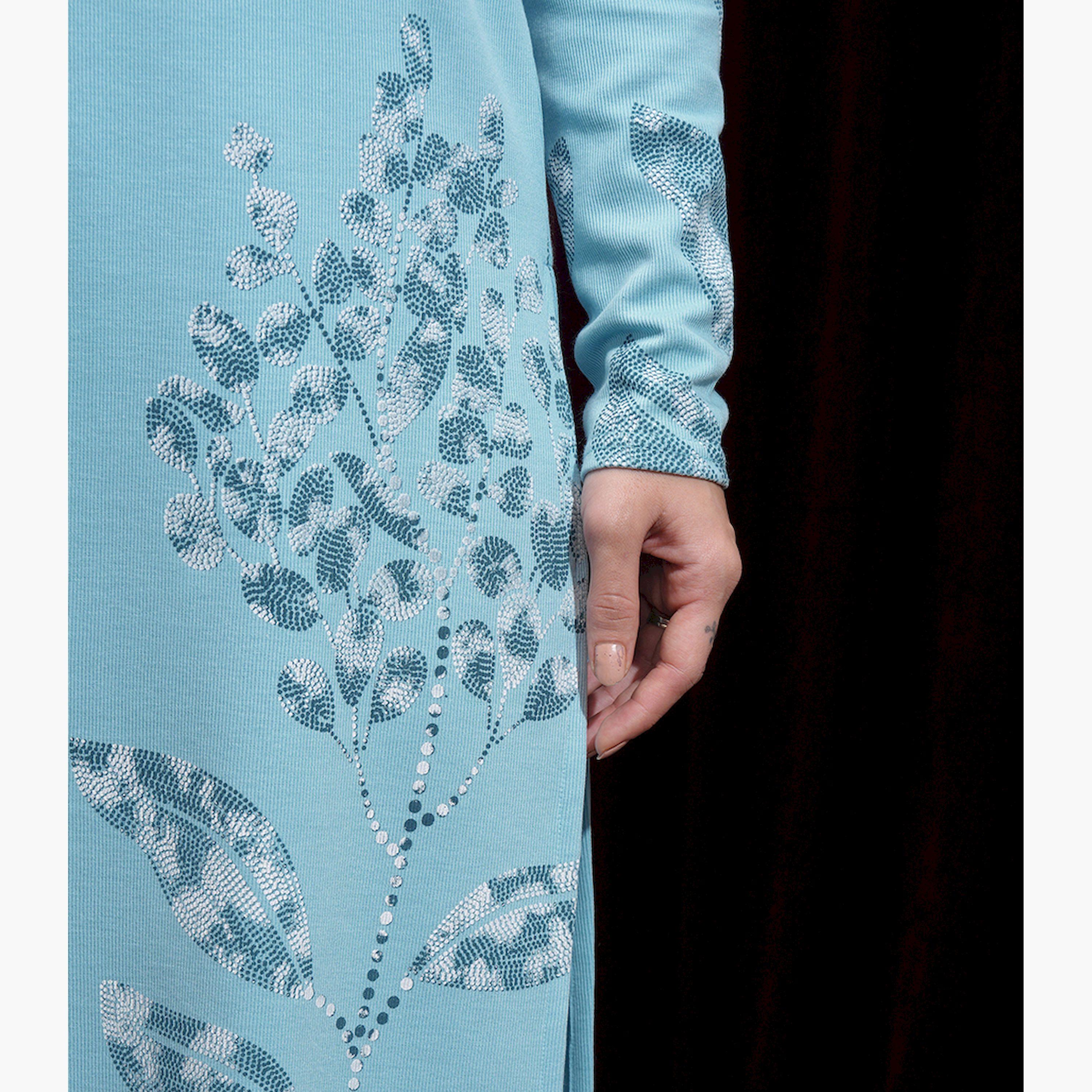 Vishudh X Styli Women Ethnic Motifs Printed Kurta-women-clothing-ethnicwear-kurtas-image-6