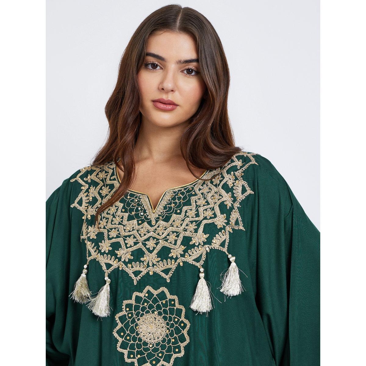 أميرة x ستايلي جلابية بتفاصيل مُطرزة-women-arabicclothing-jalabiyas-image-3