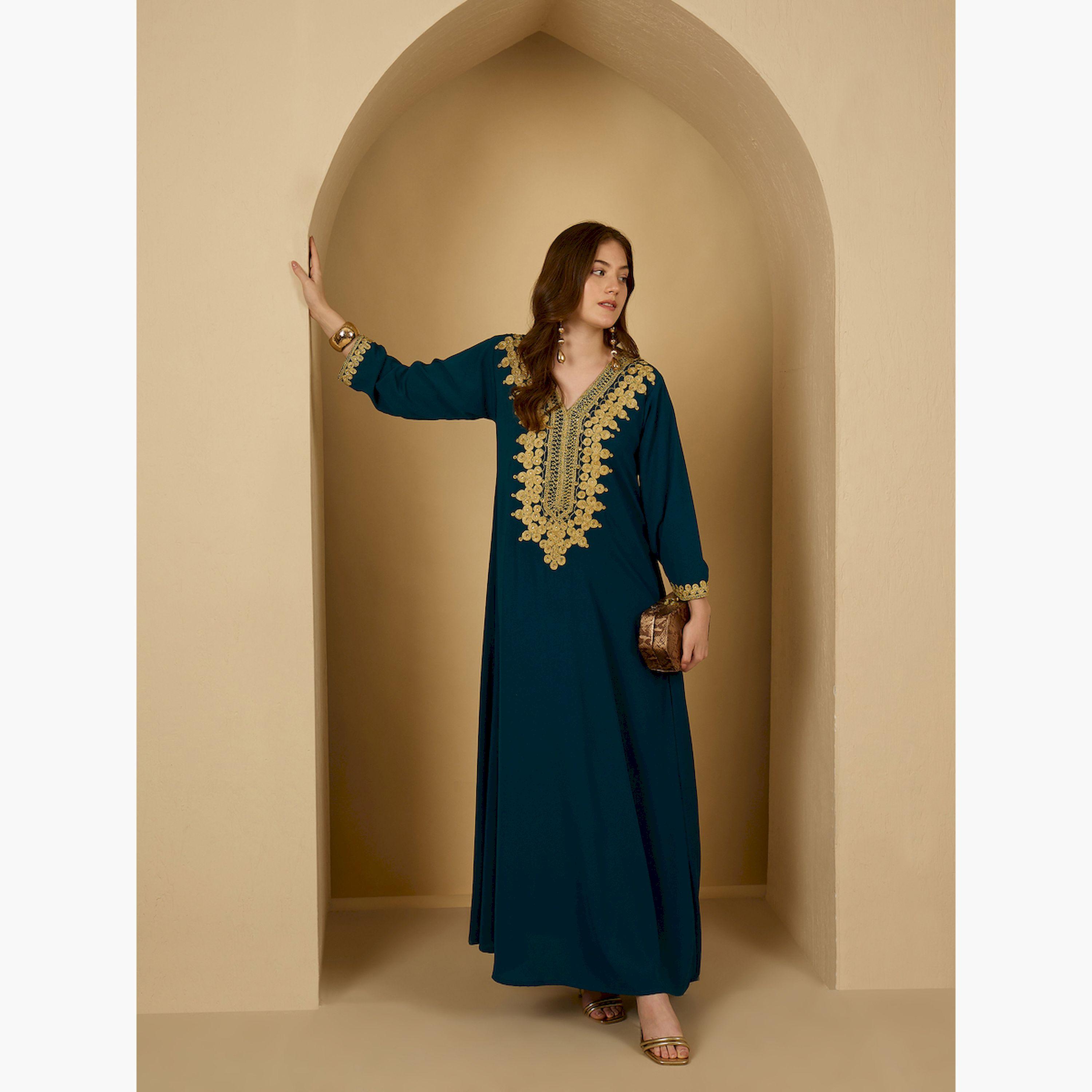 جلابية منمقة بتفاصيل دانتيل-women-arabicclothing-jalabiyas-image-2