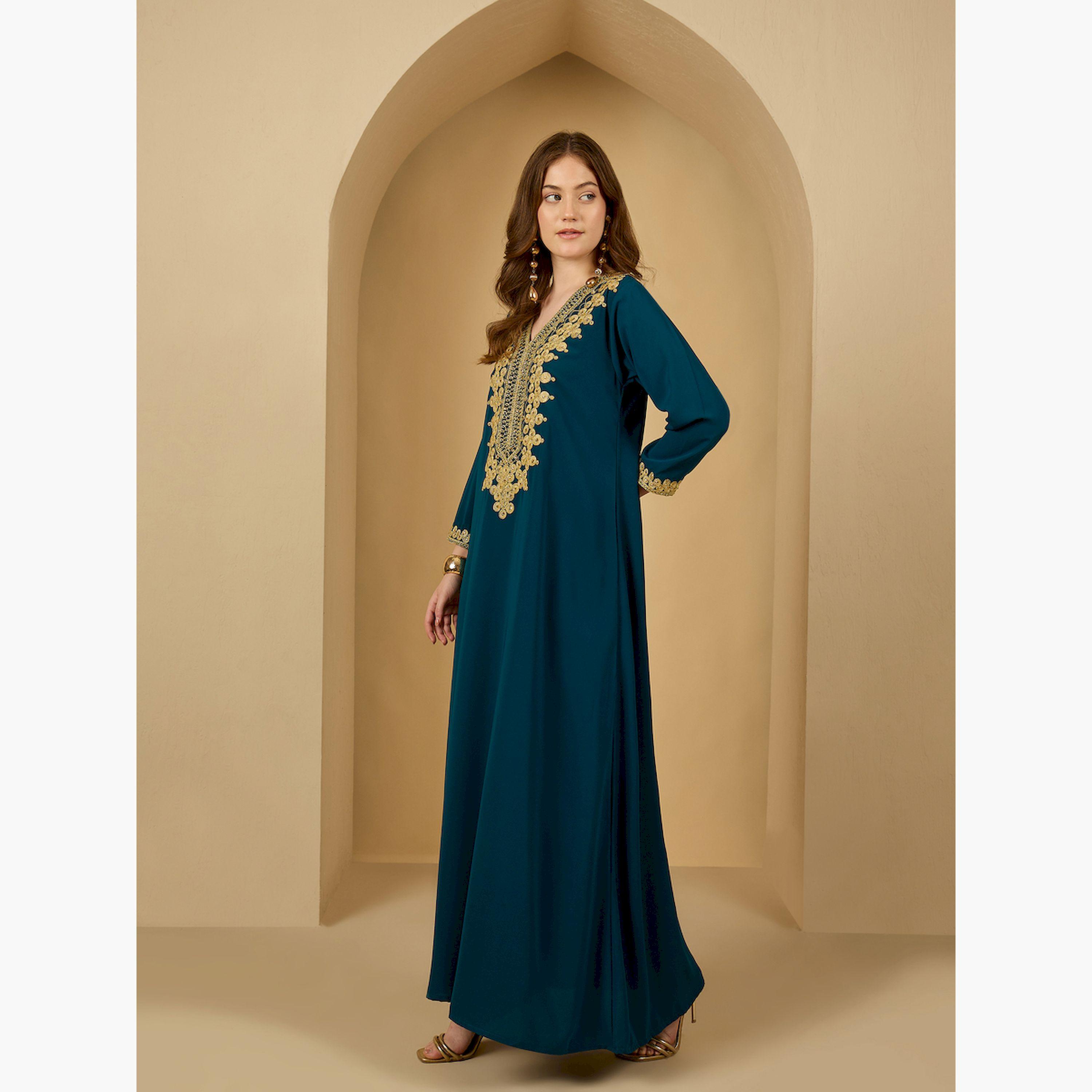 جلابية منمقة بتفاصيل دانتيل-women-arabicclothing-jalabiyas-image-3