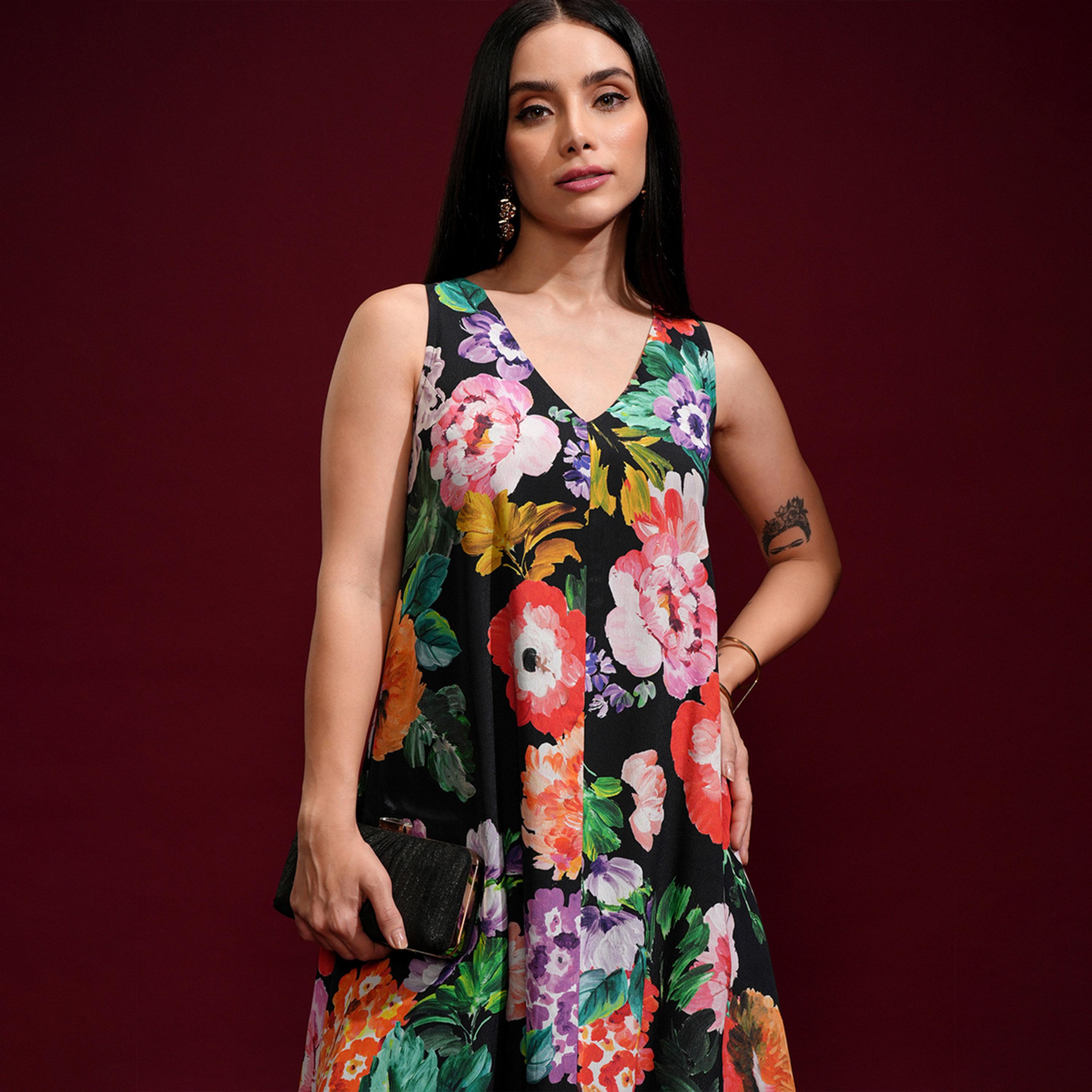 Vishudh X Styli Floral Printed Sleeveless Co-Ord Set-women-clothing-coordsets-image-2