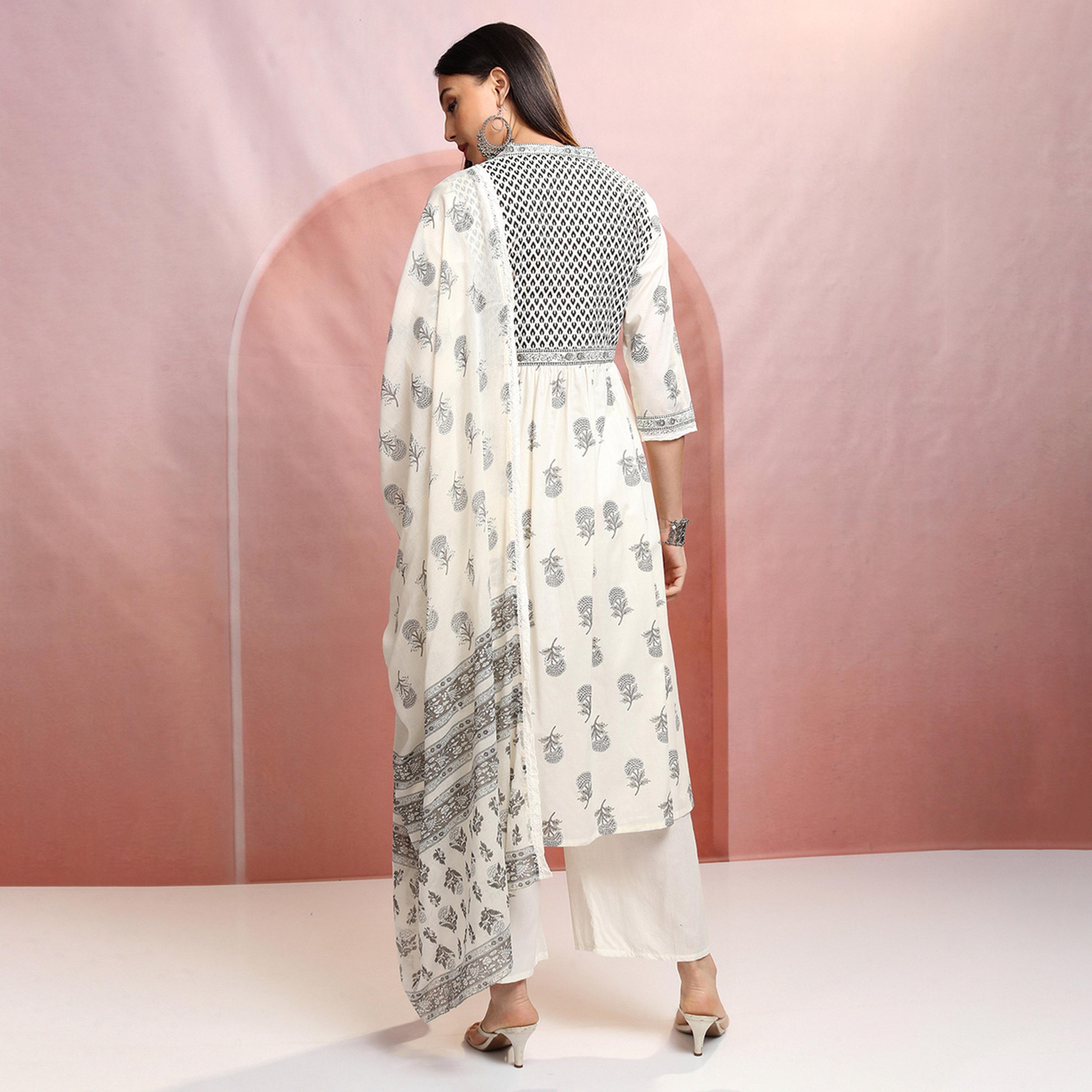 Vishudh X Styli Printed Cotton Kurta Set-women-clothing-ethnicwear-kurtasets-image-3
