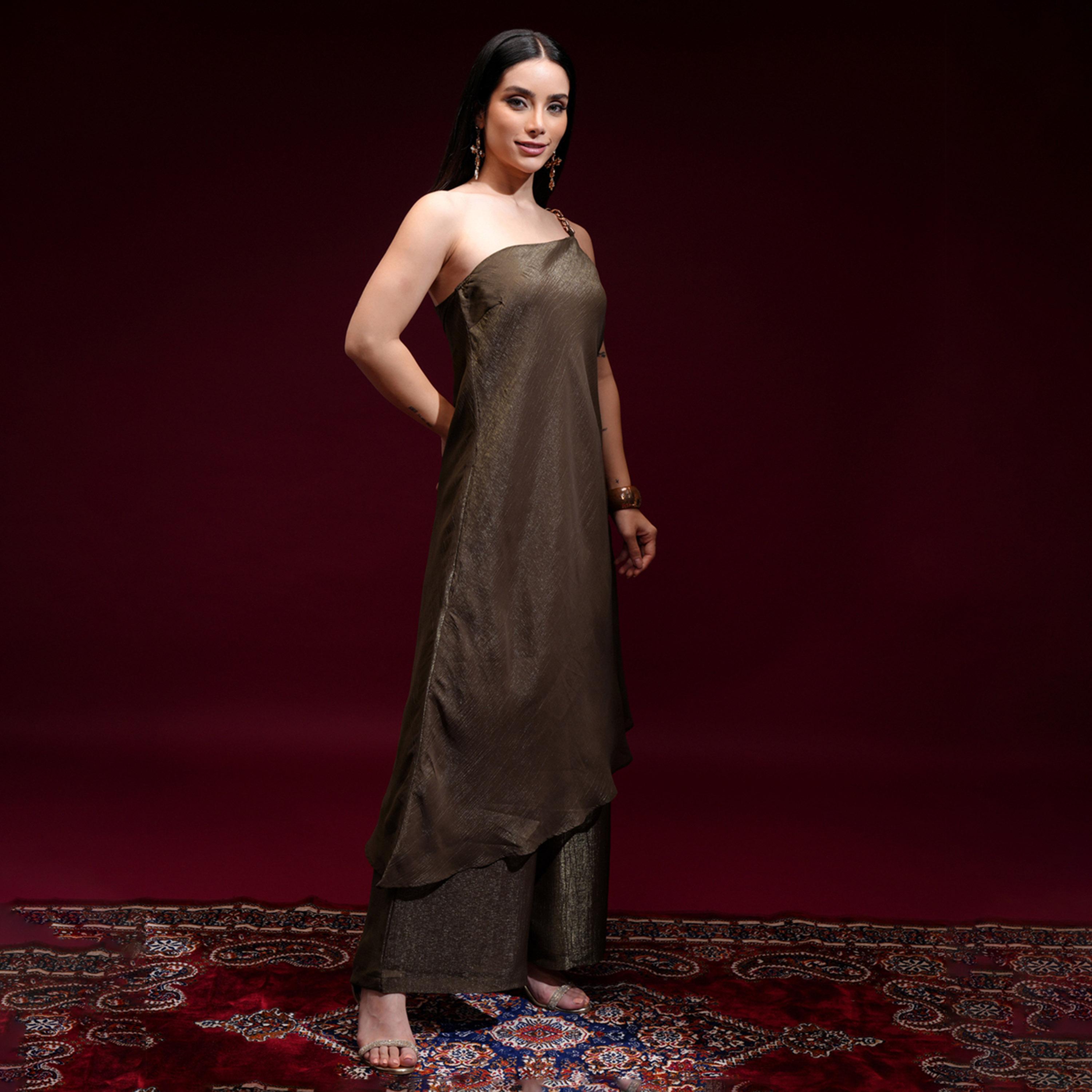 Vishudh X Styli Women Printed Regular Kurta with Trousers-women-clothing-ethnicwear-kurtasets-image-6