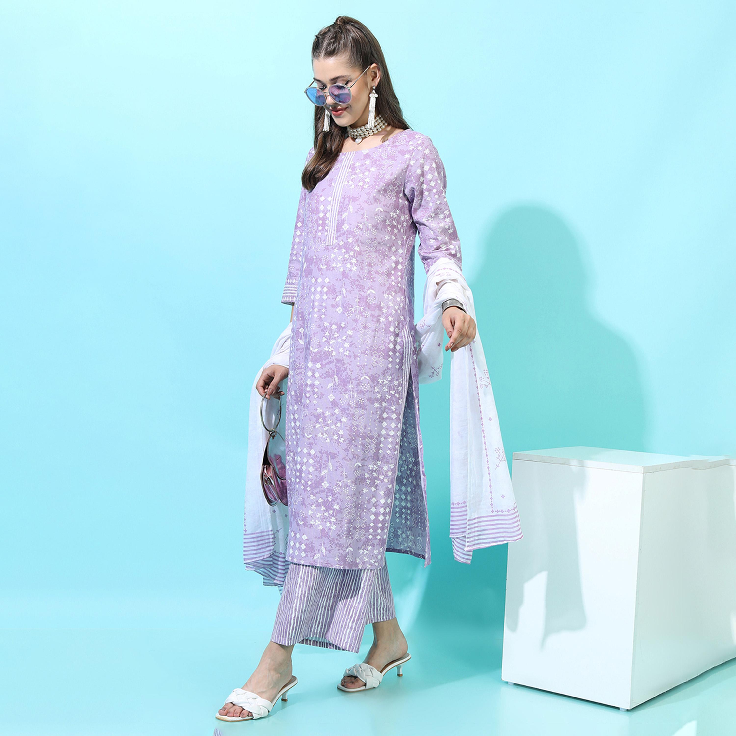 Vishudh X Styli Women Floral Pure Cotton Kurta Set-women-clothing-ethnicwear-kurtasets-image-5