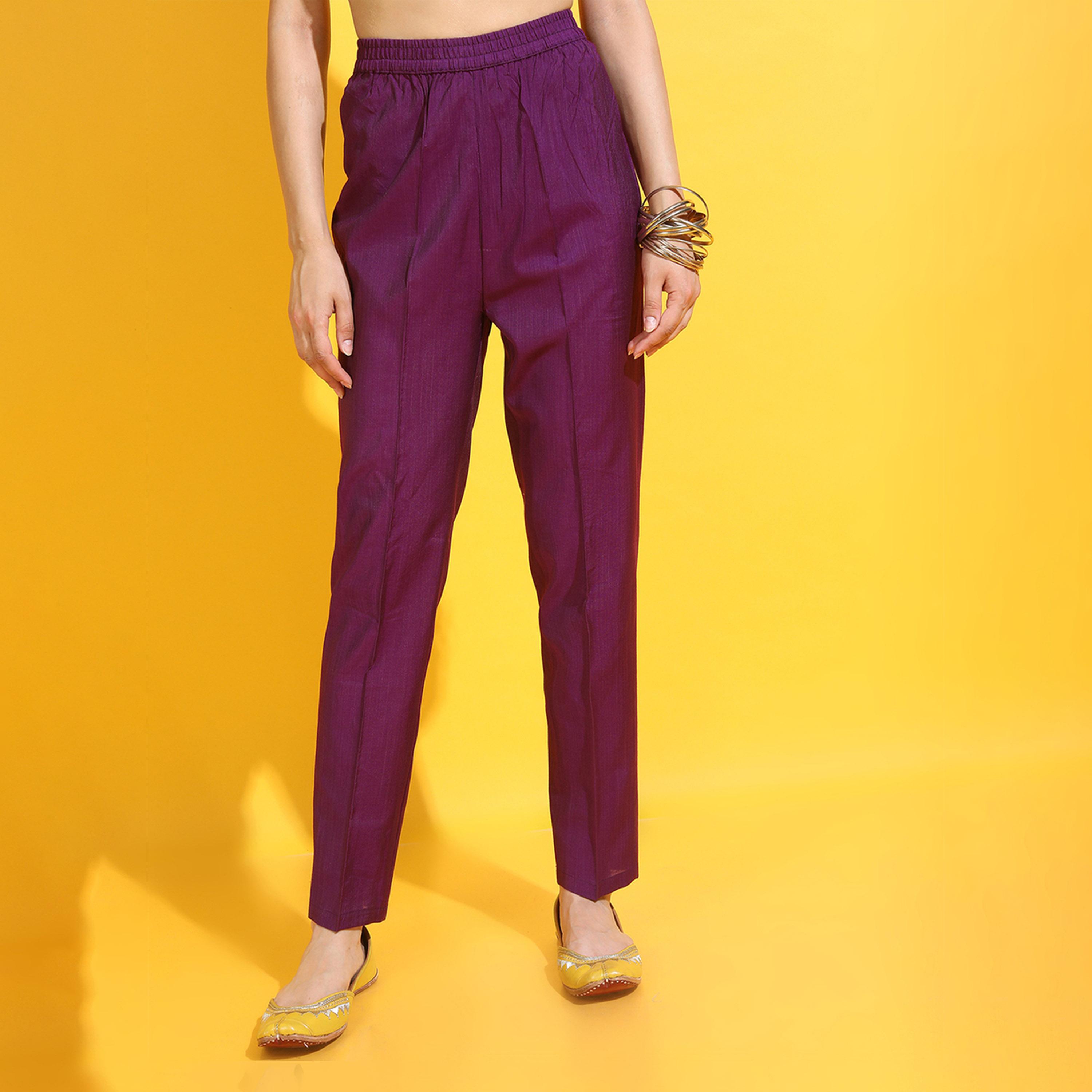 فيشود × ستايلي - كورتا نسائية مزينة بالزهور مع بنطال ووشاح-women-clothing-ethnicwear-sareesets-image-9