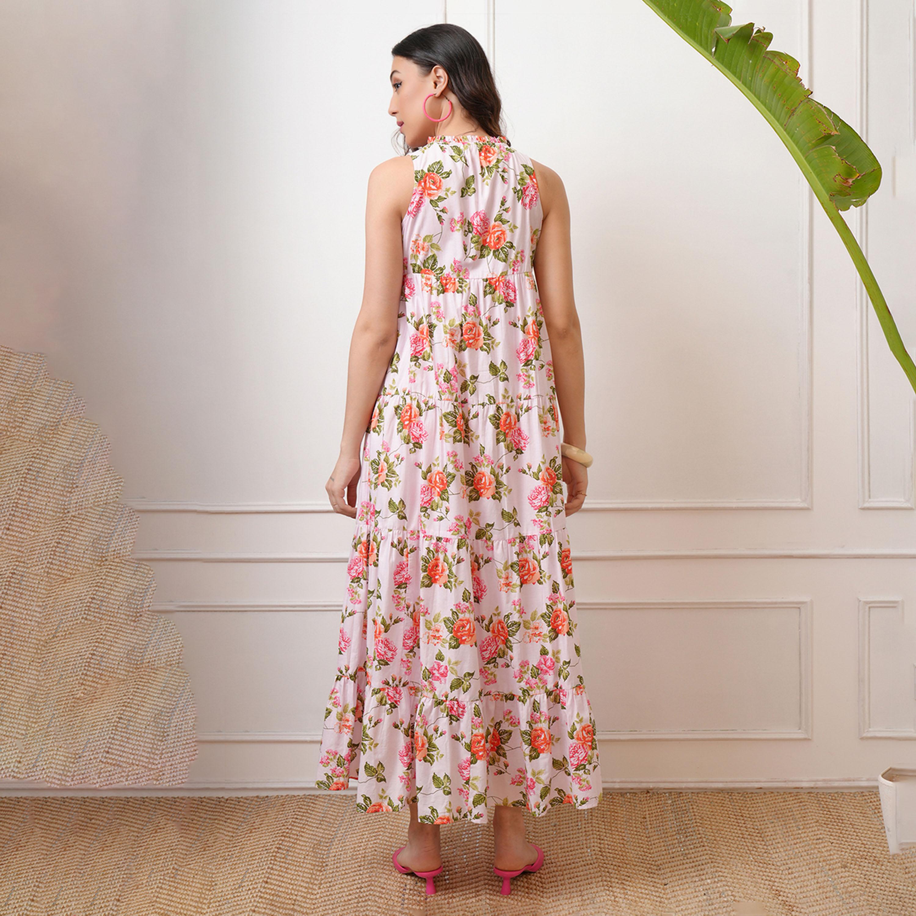 فيشود × ستايلي - فستان ماكسي بطبعات زهور-women-clothing-dresses-image-3