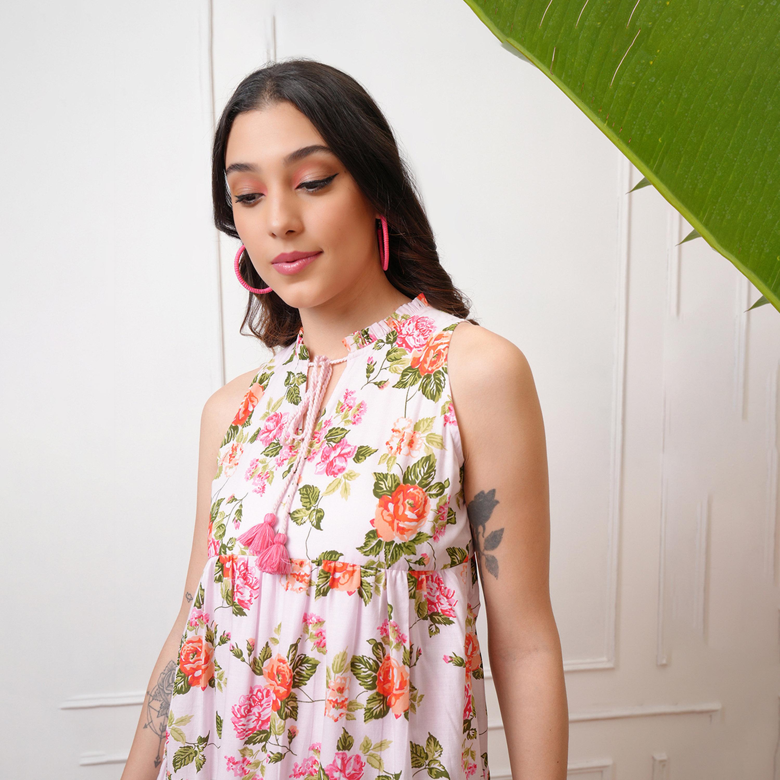 فيشود × ستايلي - فستان ماكسي بطبعات زهور-women-clothing-dresses-image-6